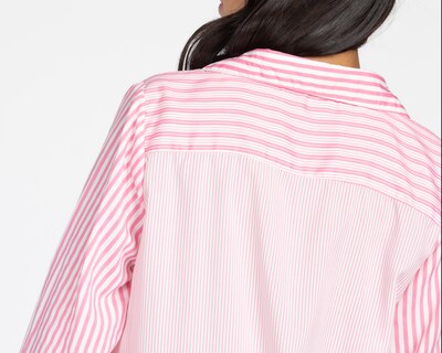 Foto 5 | Foto 5 | Blusa Refill Manga Larga a Rayas con Botones