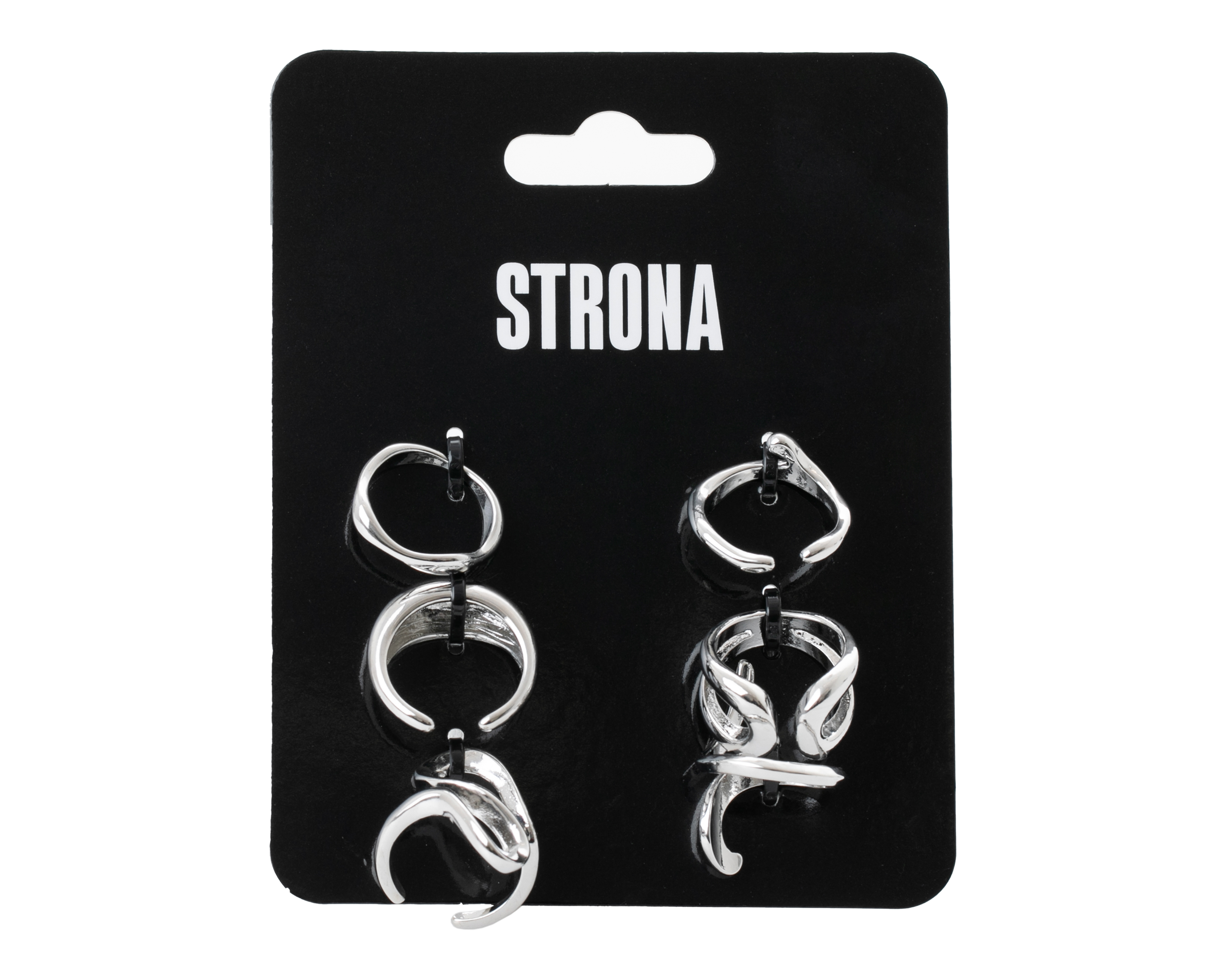 Anillo de Metal Strona 6 Piezas