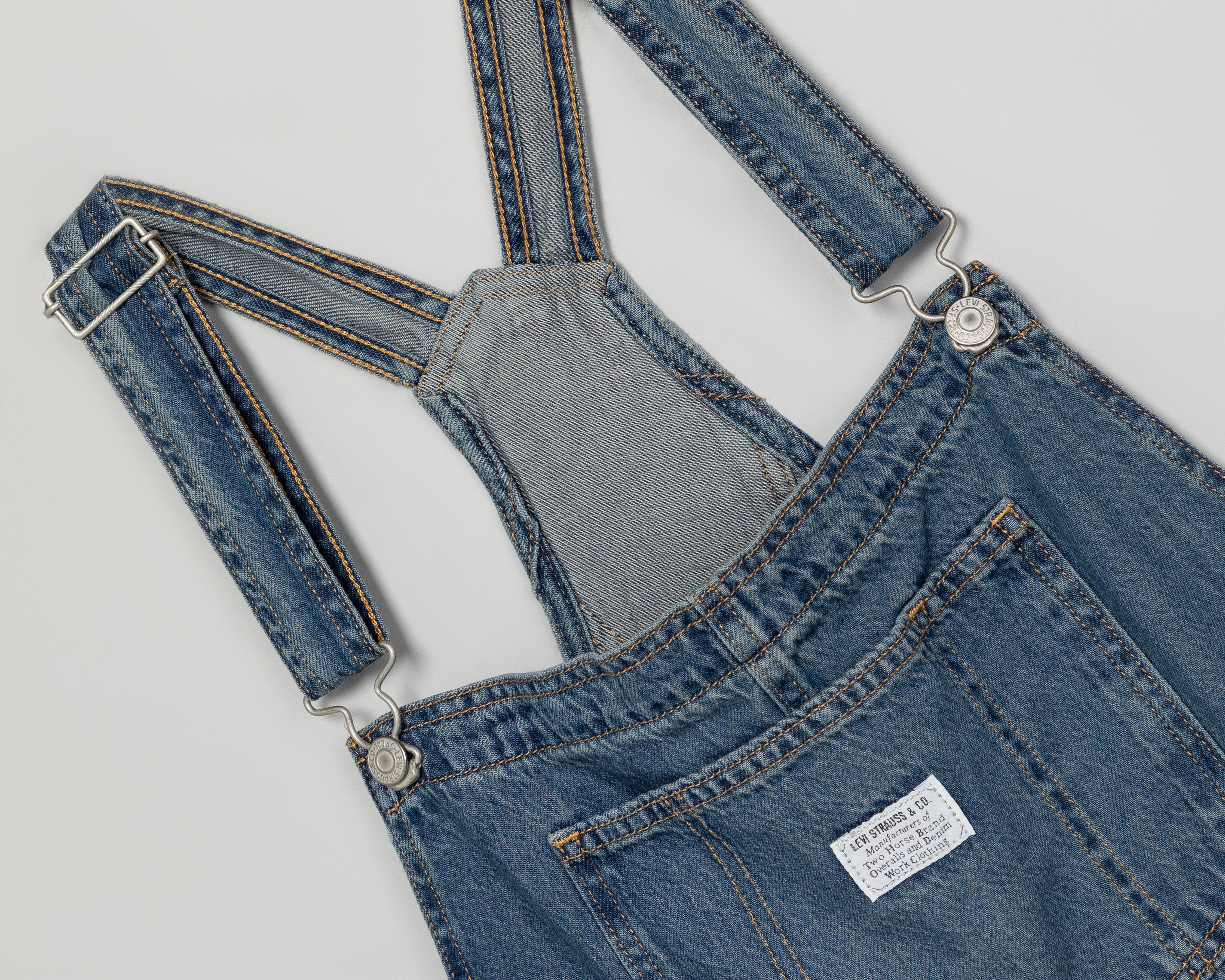 Foto 4 | Foto 4 | Jumper Casual Levi's Azul de Mezclilla para Mujer