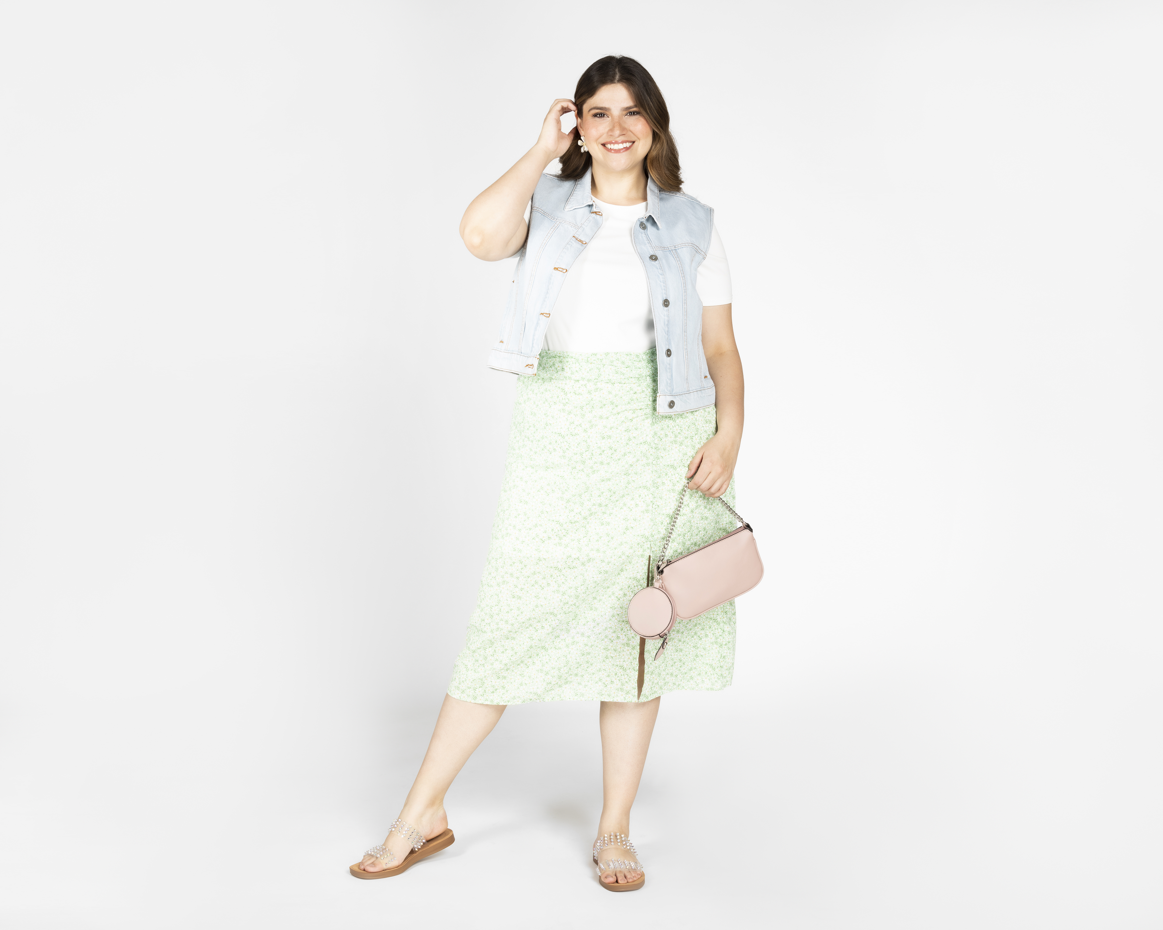 Foto 2 | Foto 2 | Falda Midi 18 Forever con Estampado