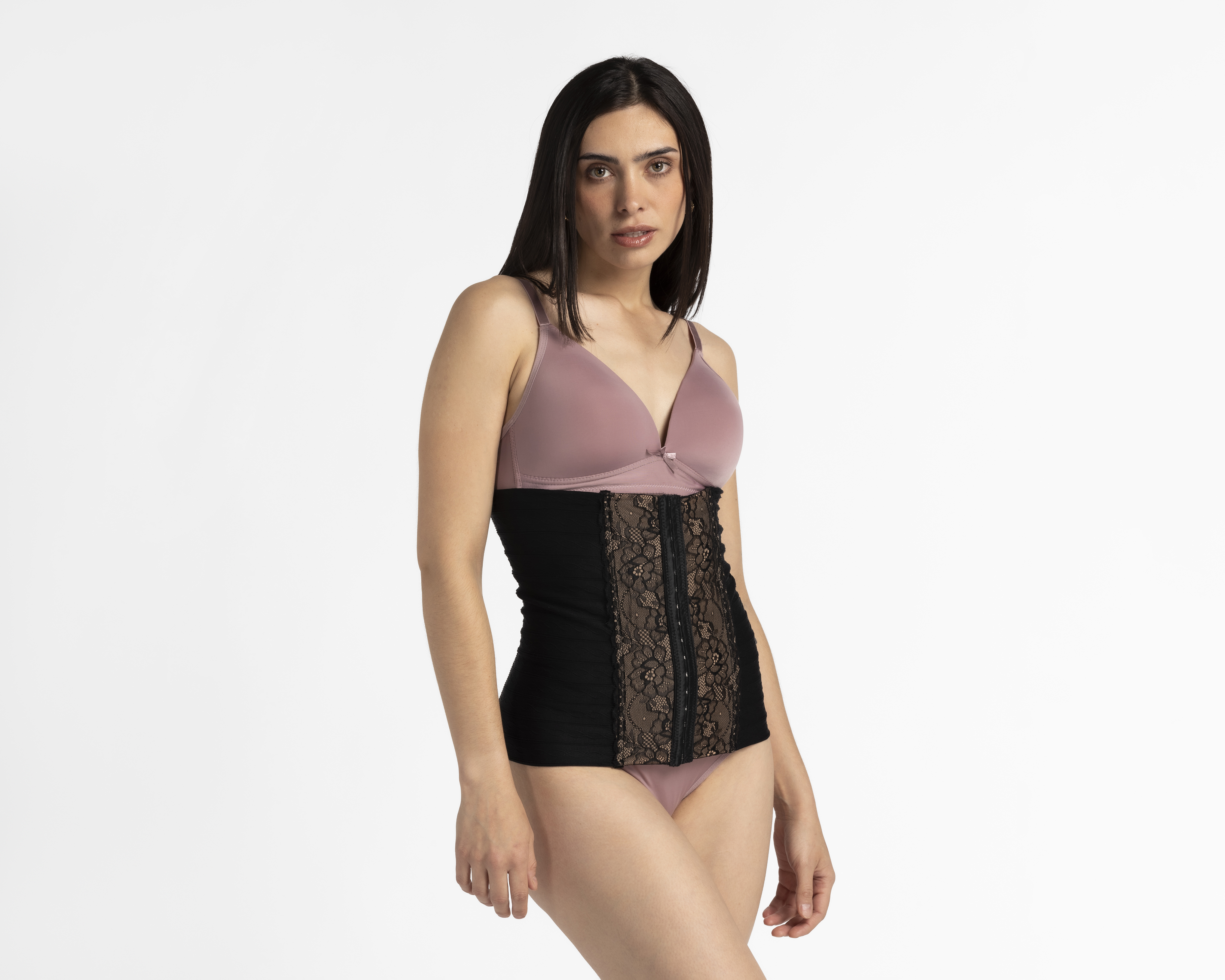 Cinturilla Beauty Secret Alta Compresión con Encaje para Mujer
