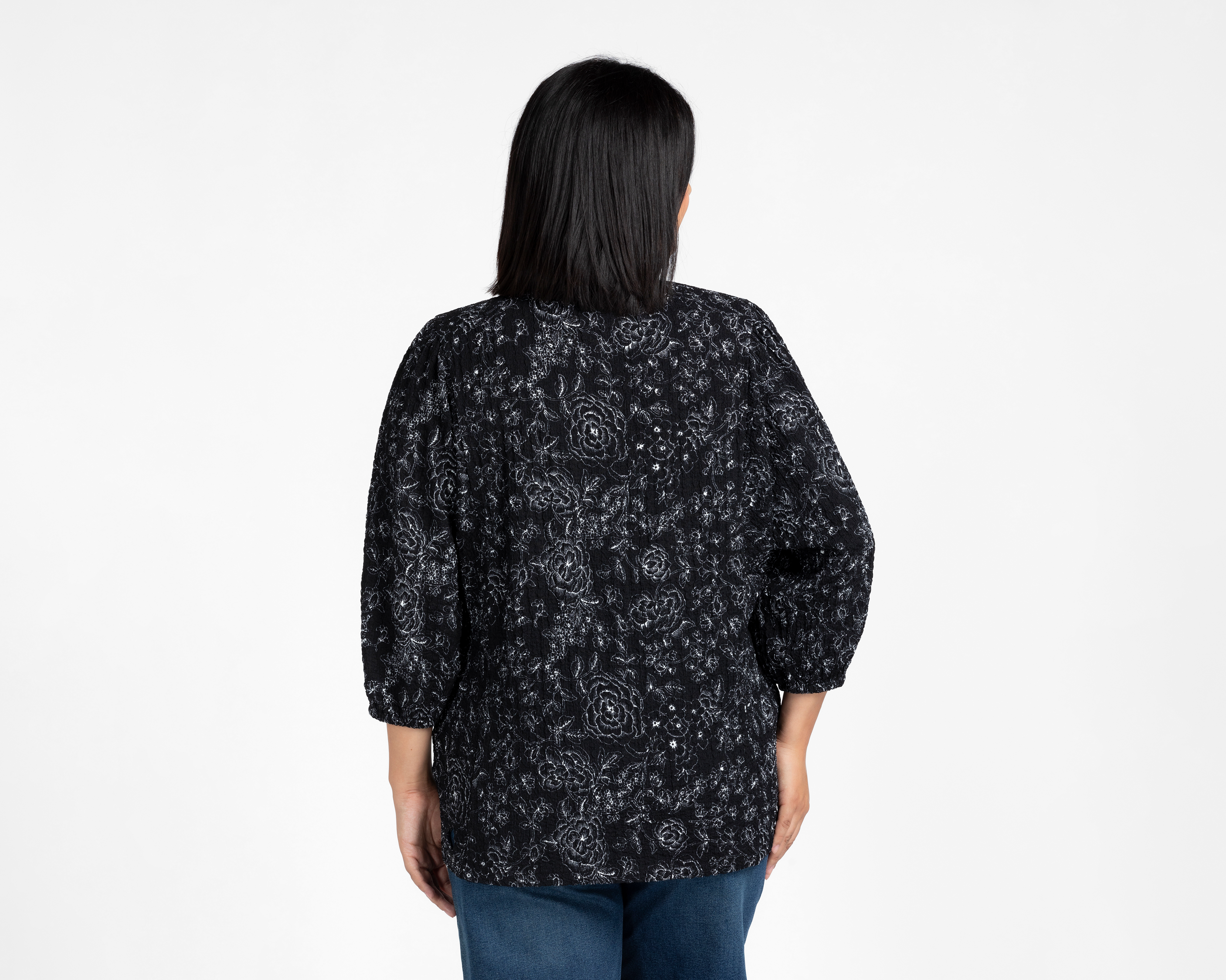 Foto 4 pulgar | Foto 3 | Blusa Cuello Redondo Sahara para Mujer