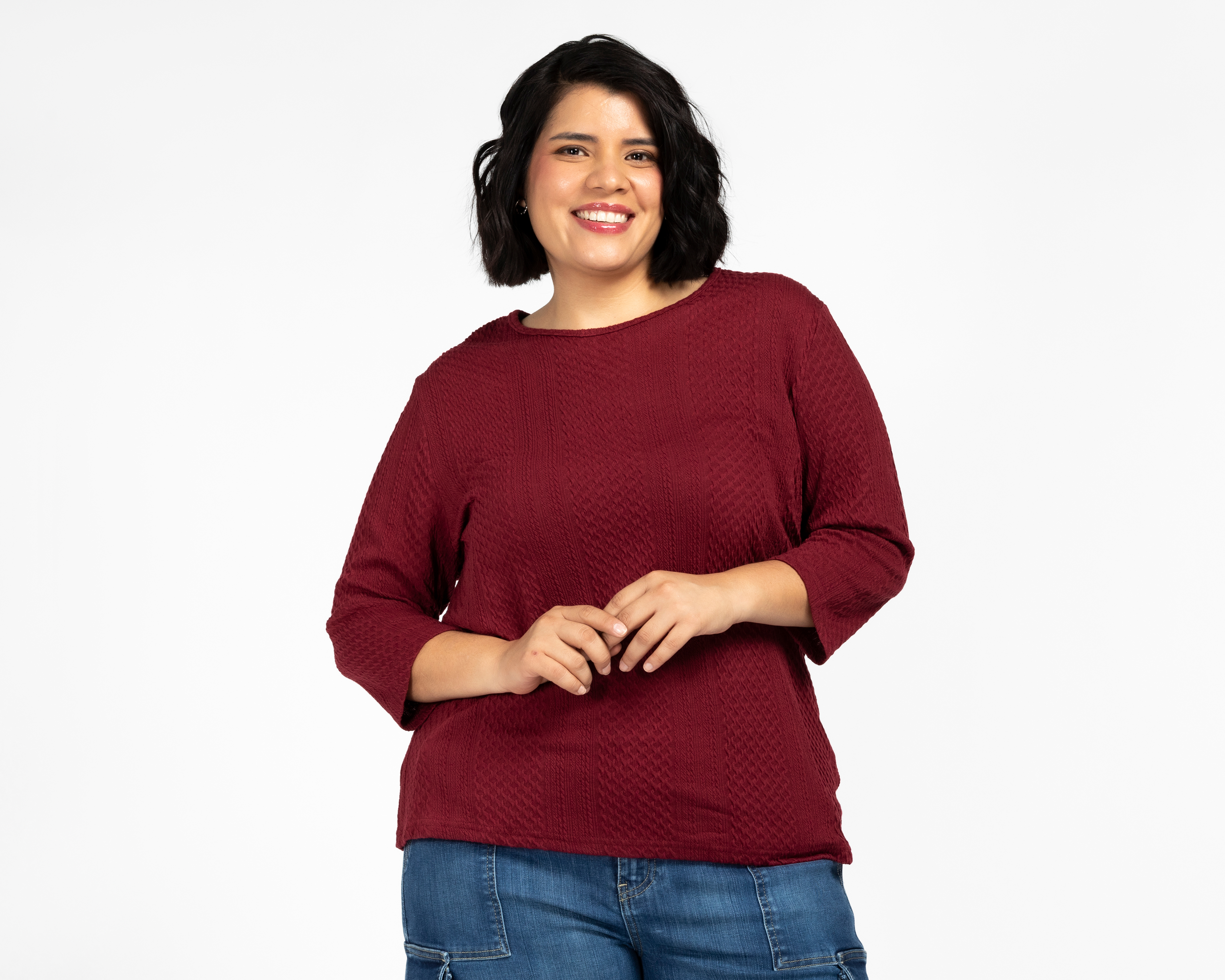 Blusa Manga 3/4 Sahara para Mujer