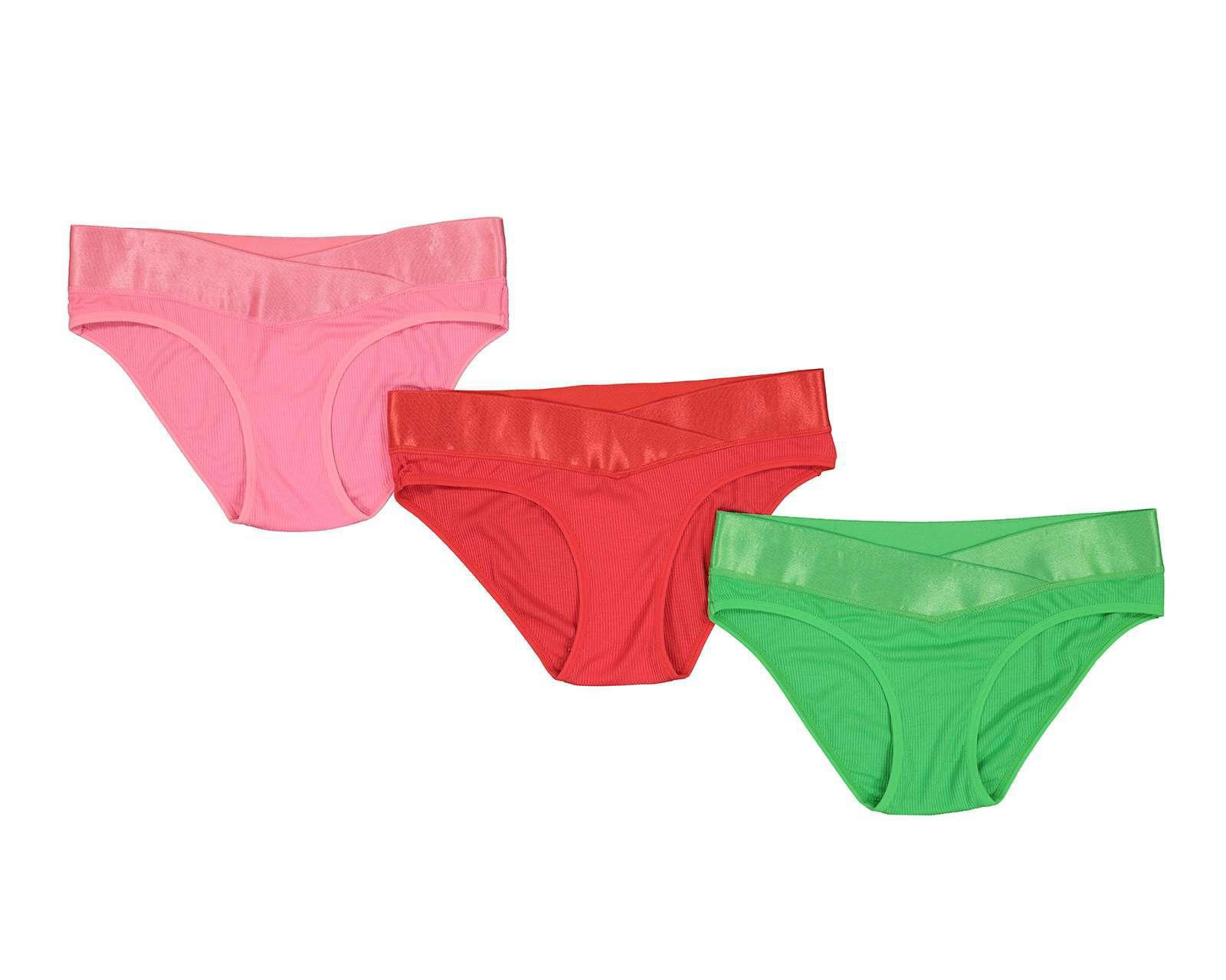 Pantaleta Lovest de Algodón para Mujer 3 Piezas