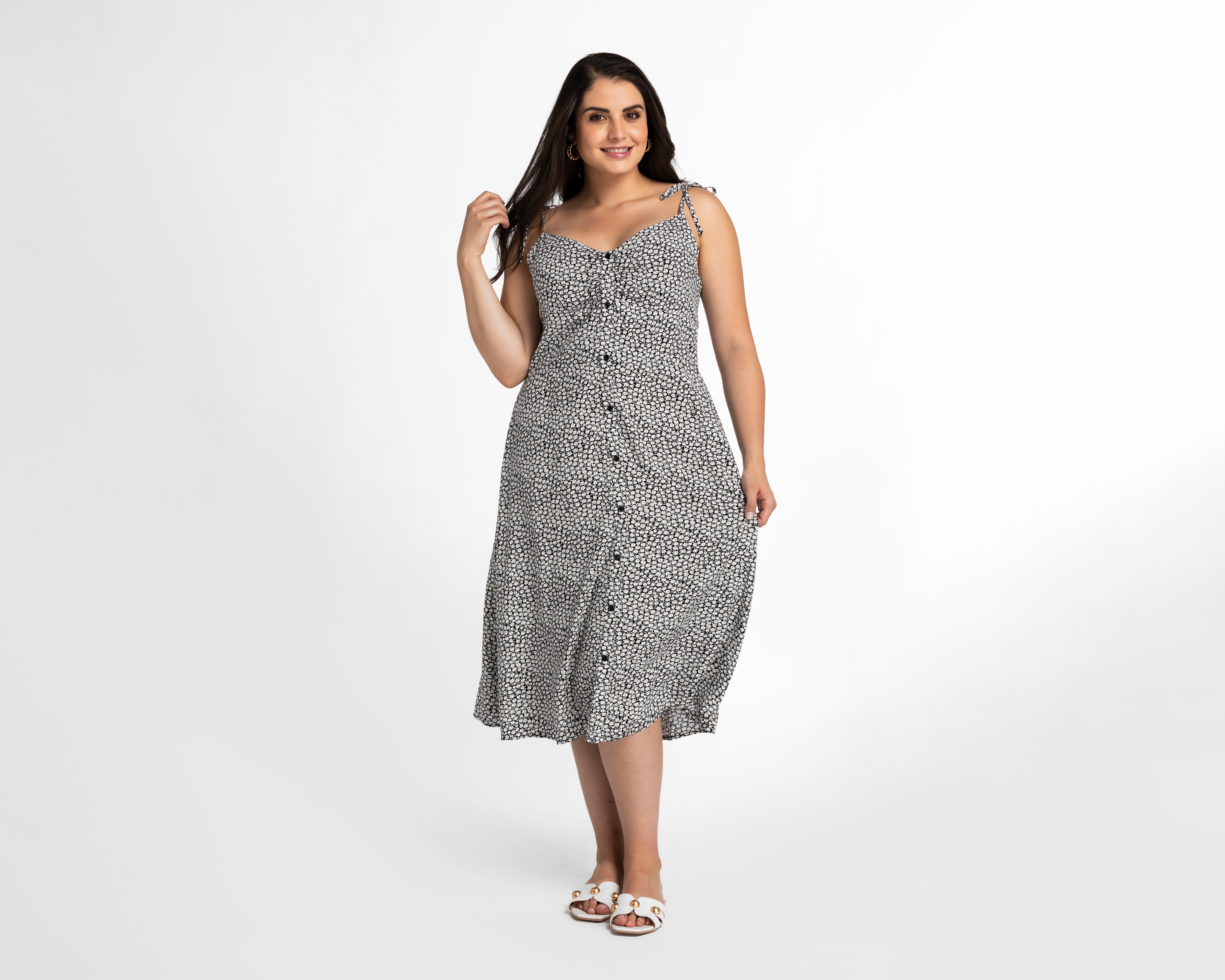 Foto 5 pulgar | Foto 4 | Vestido 18 Forever Casual de Tirantes con Estampado Floral