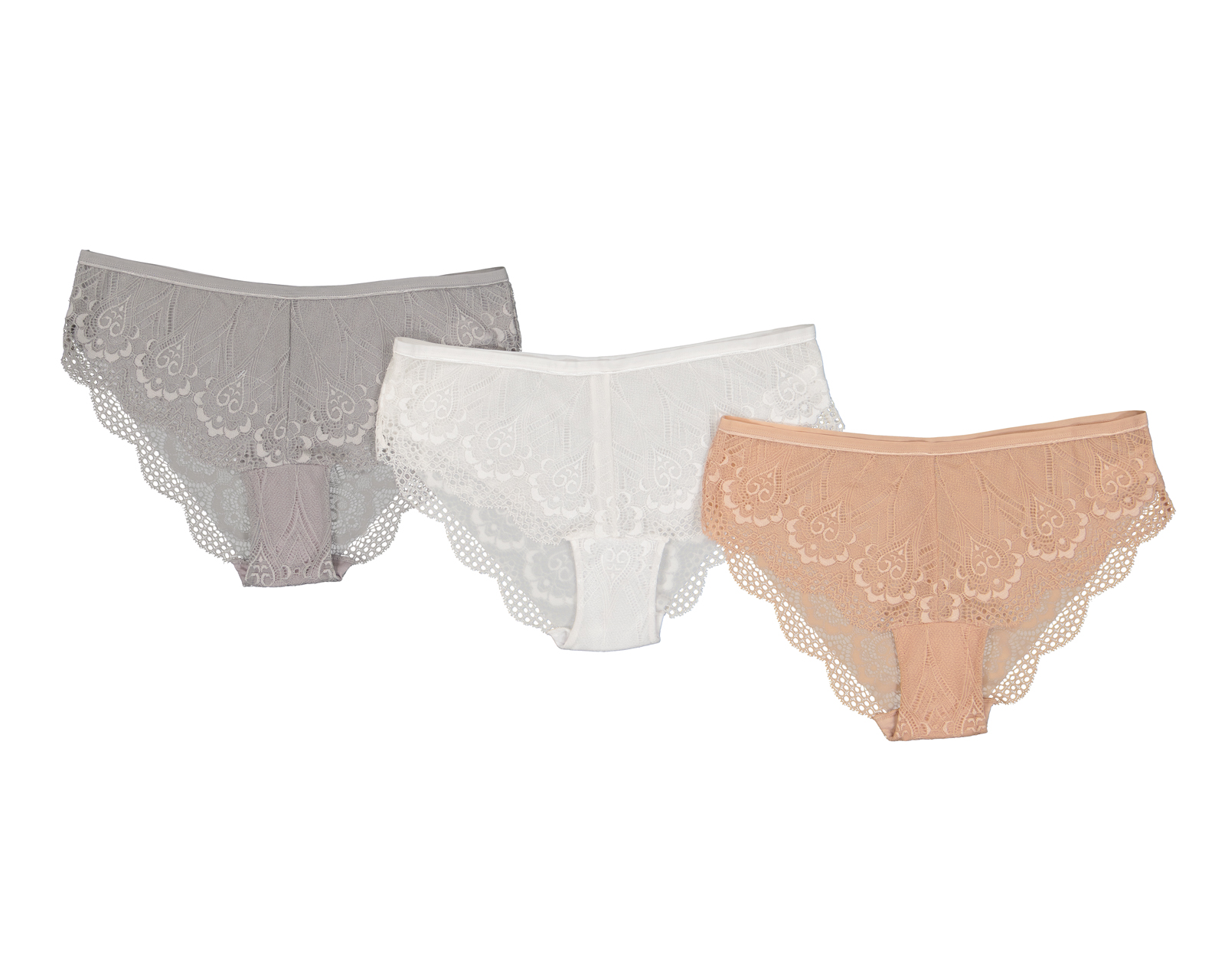 Bikini con Encaje Eva tu Estilo Íntimo para Mujer 3 Piezas