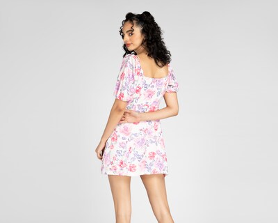 Foto 3 | Foto 3 | Vestido 18 Forever Casual Manga Corta Floral
