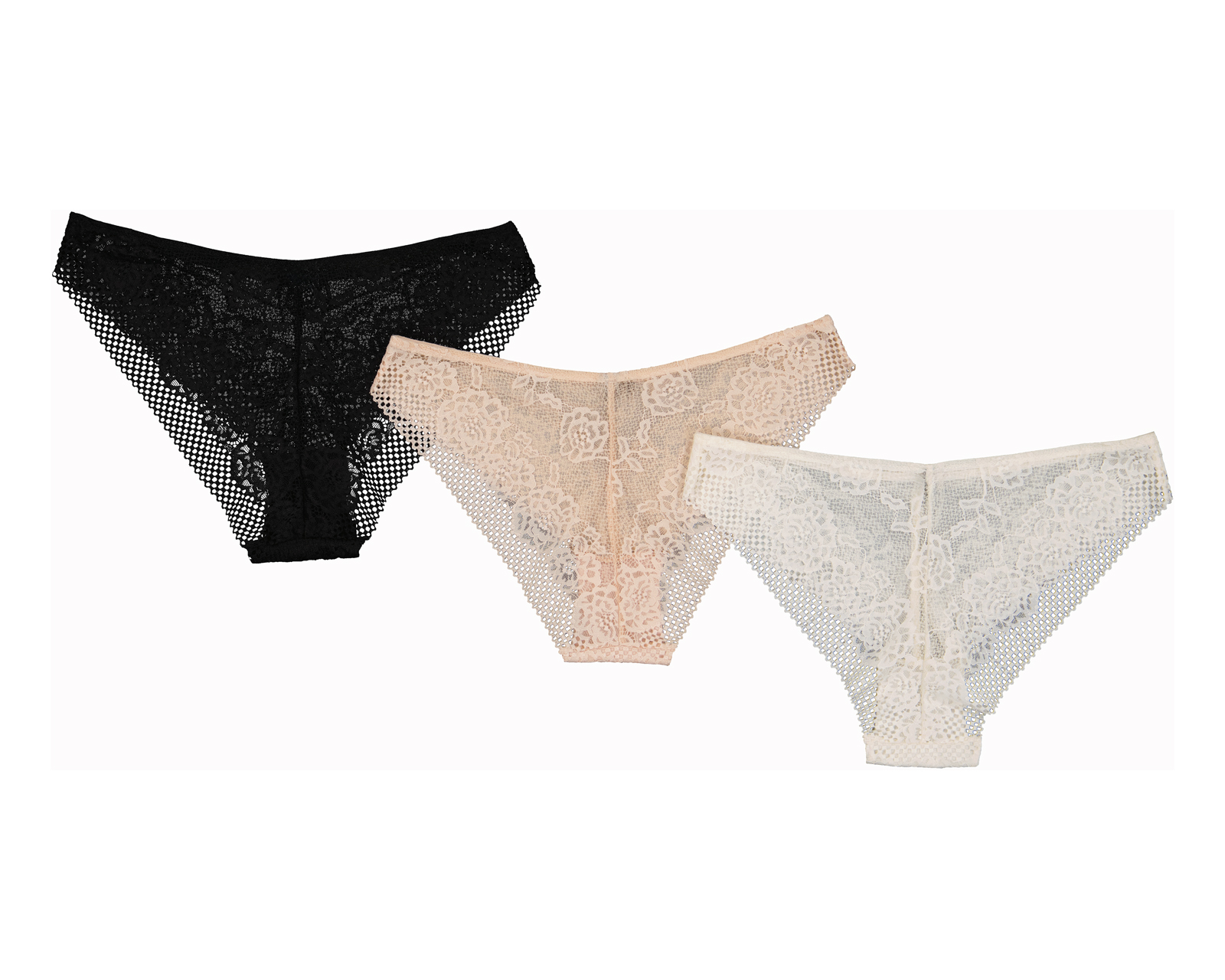 Foto 3 pulgar | Foto 2 | Bikini con Encaje Jennifer Lopez para Mujer 3 Piezas