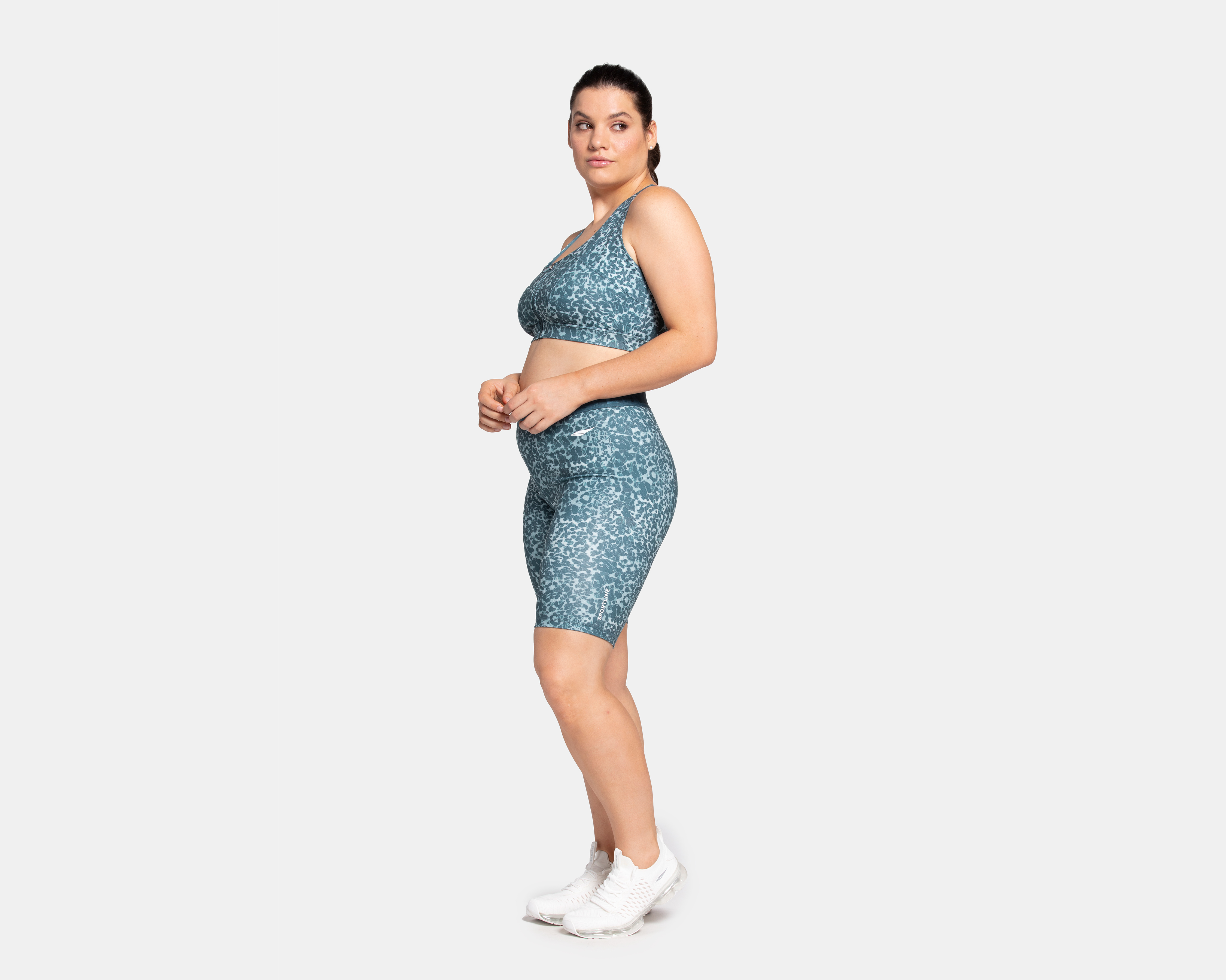 Short y Top de Entrenamiento Sportline para Mujer