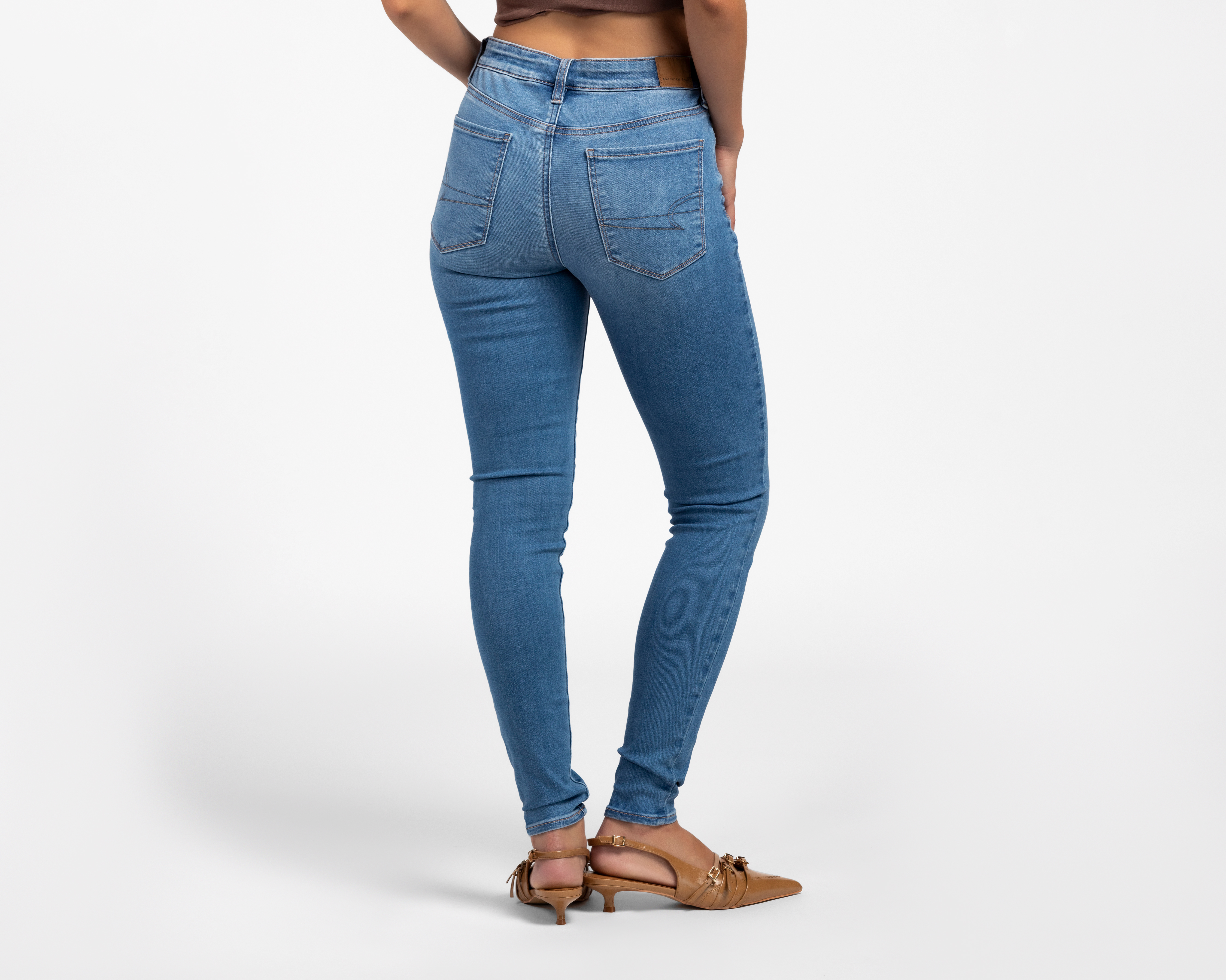 Foto 4 pulgar | Foto 3 | Jegging Skinny American Eagle para Mujer