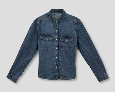 Foto 1 | Foto 1 | Camisa Manga Larga Refill para Mujer