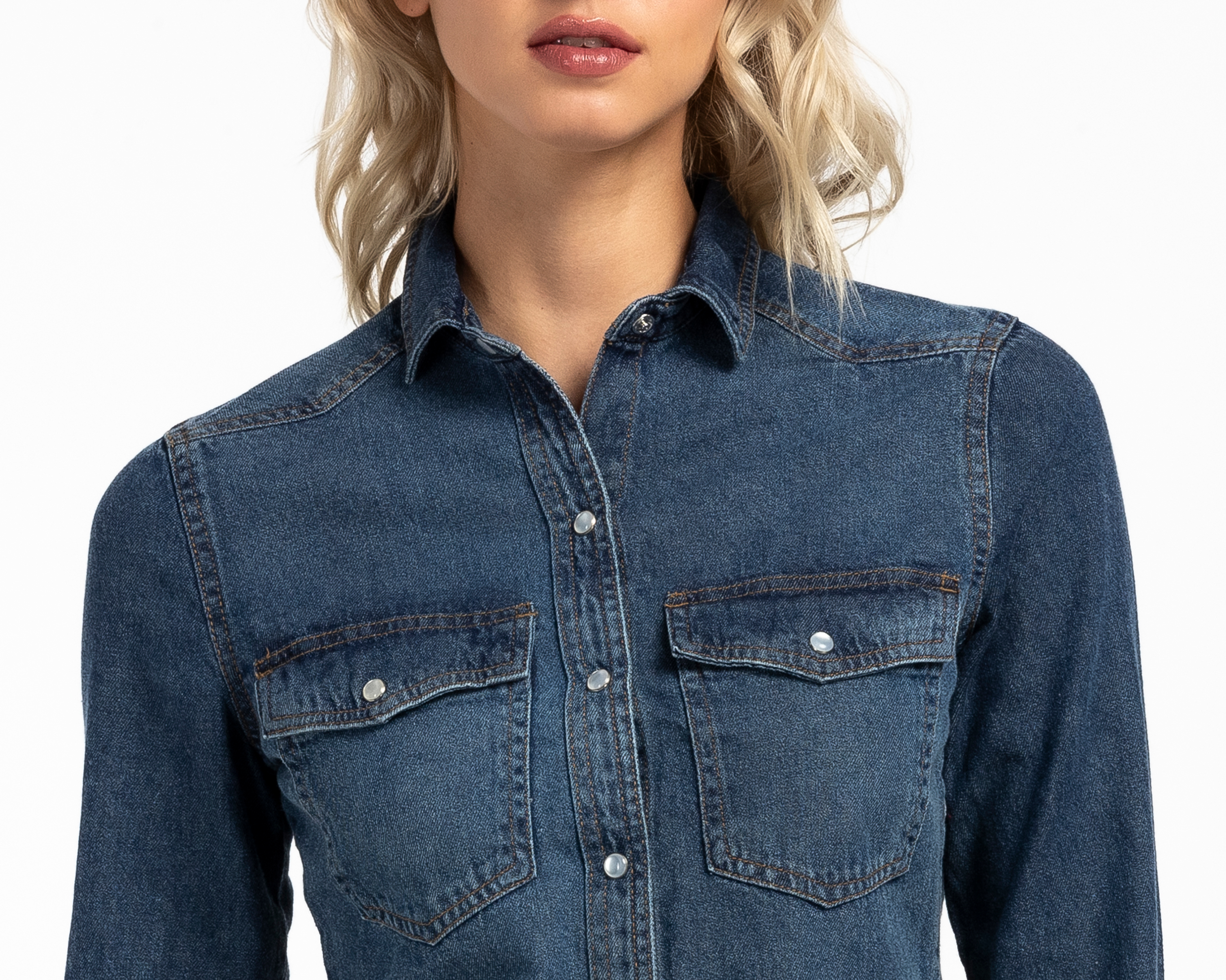 Foto 5 pulgar | Foto 4 | Camisa Manga Larga Refill para Mujer