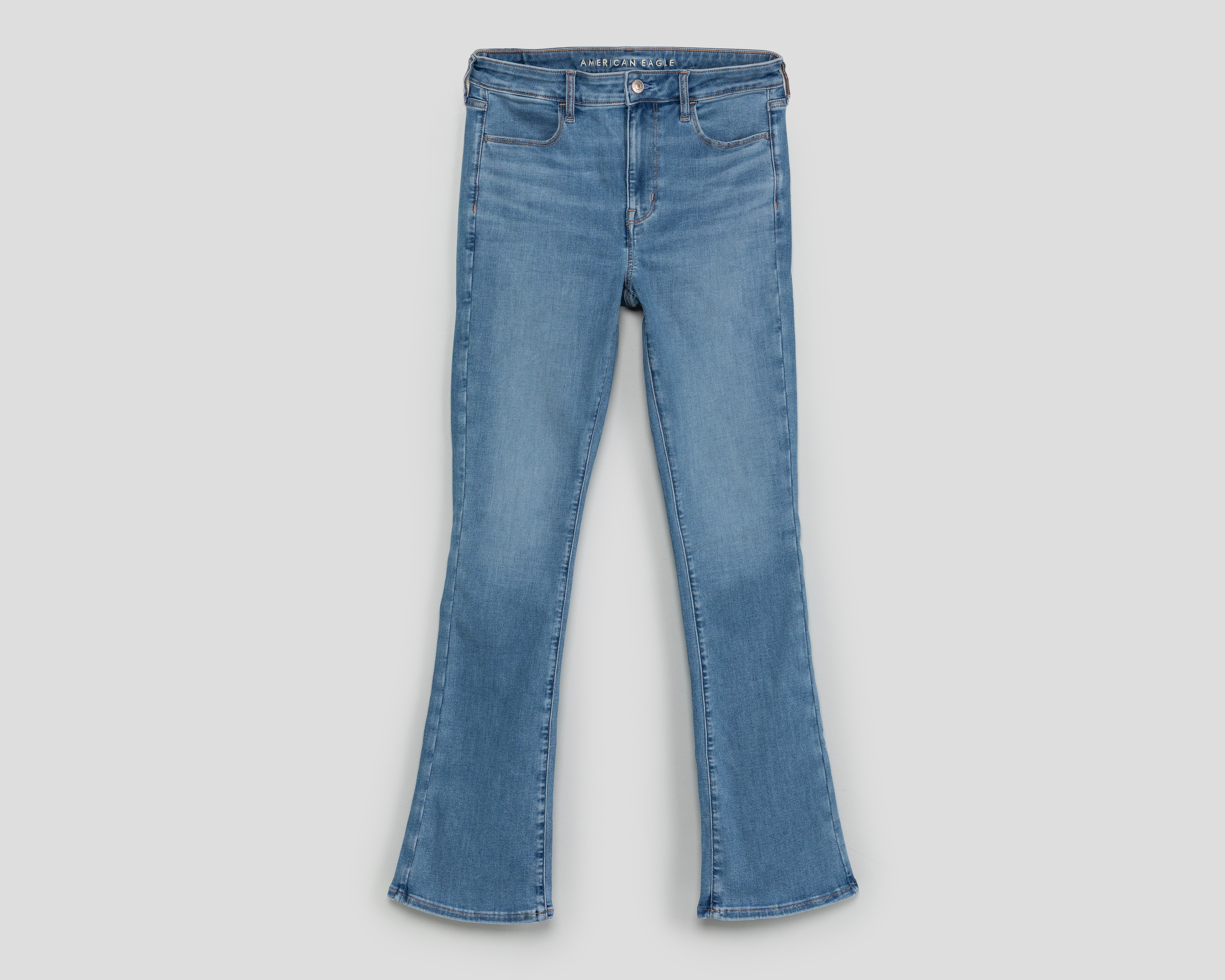 Foto 2 pulgar | Foto 1 | Jeans Skinny American Eagle High Rise Kick para Mujer
