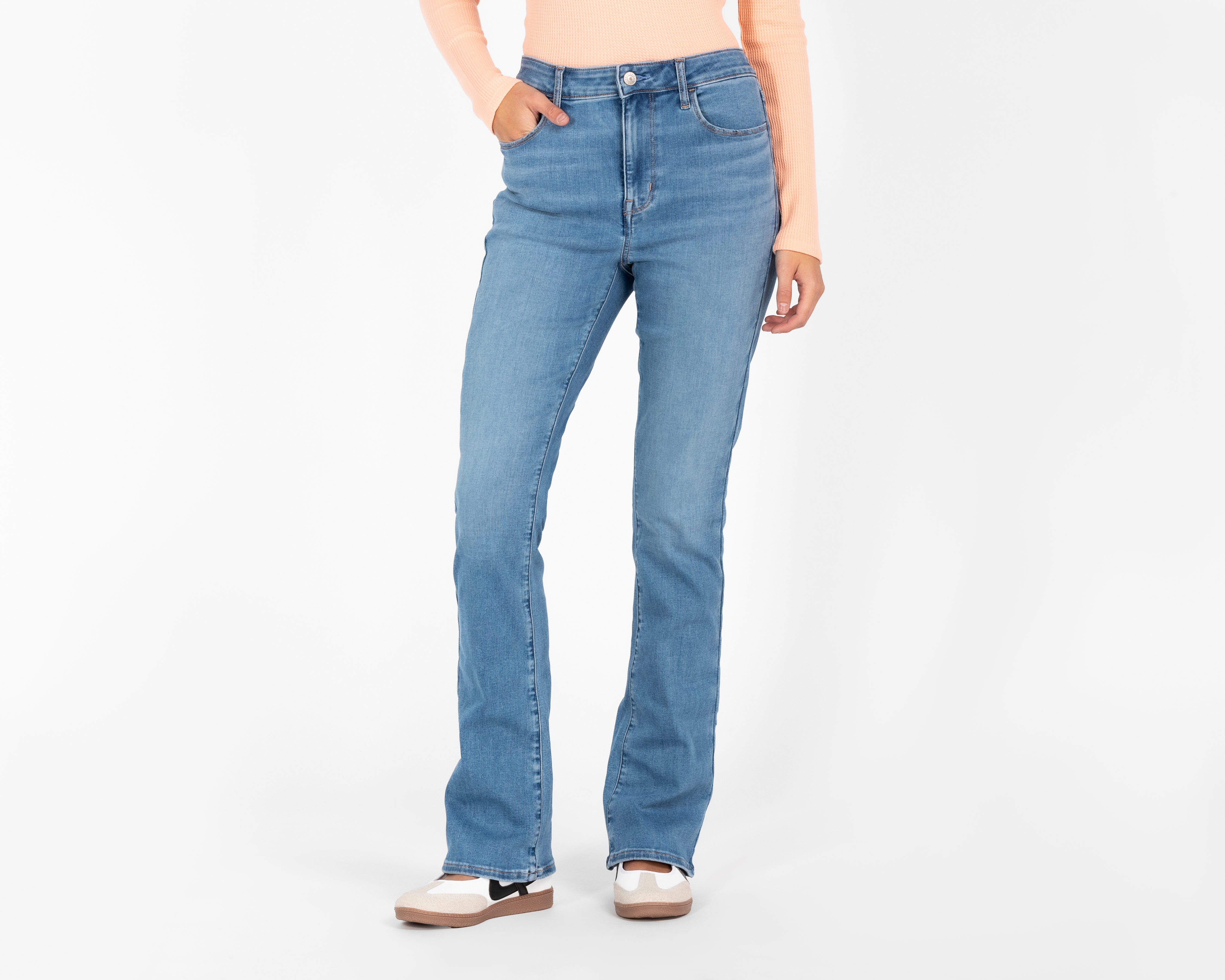 Jeans Skinny American Eagle High Rise Kick para Mujer