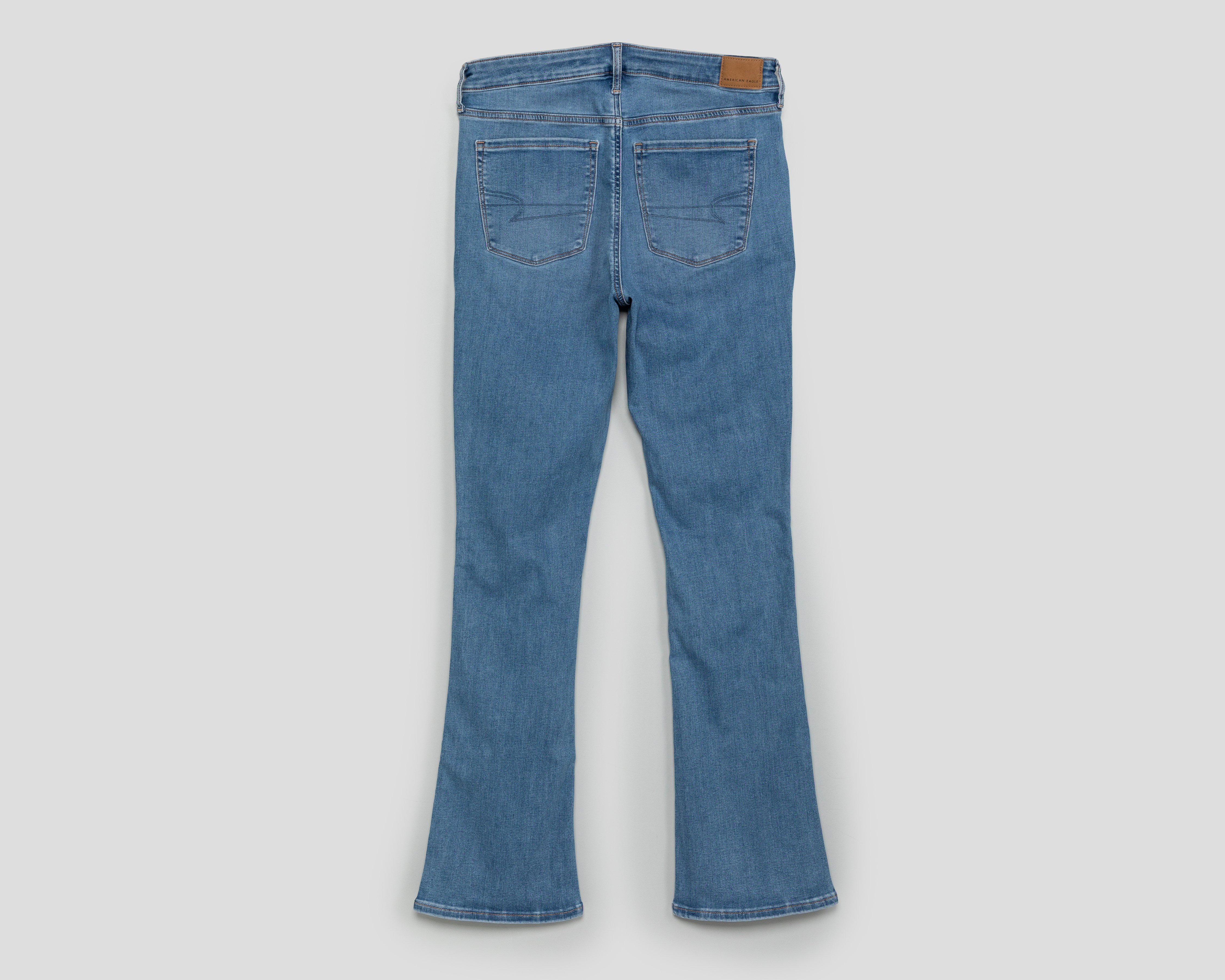 Foto 3 pulgar | Foto 2 | Jeans Skinny American Eagle High Rise Kick para Mujer