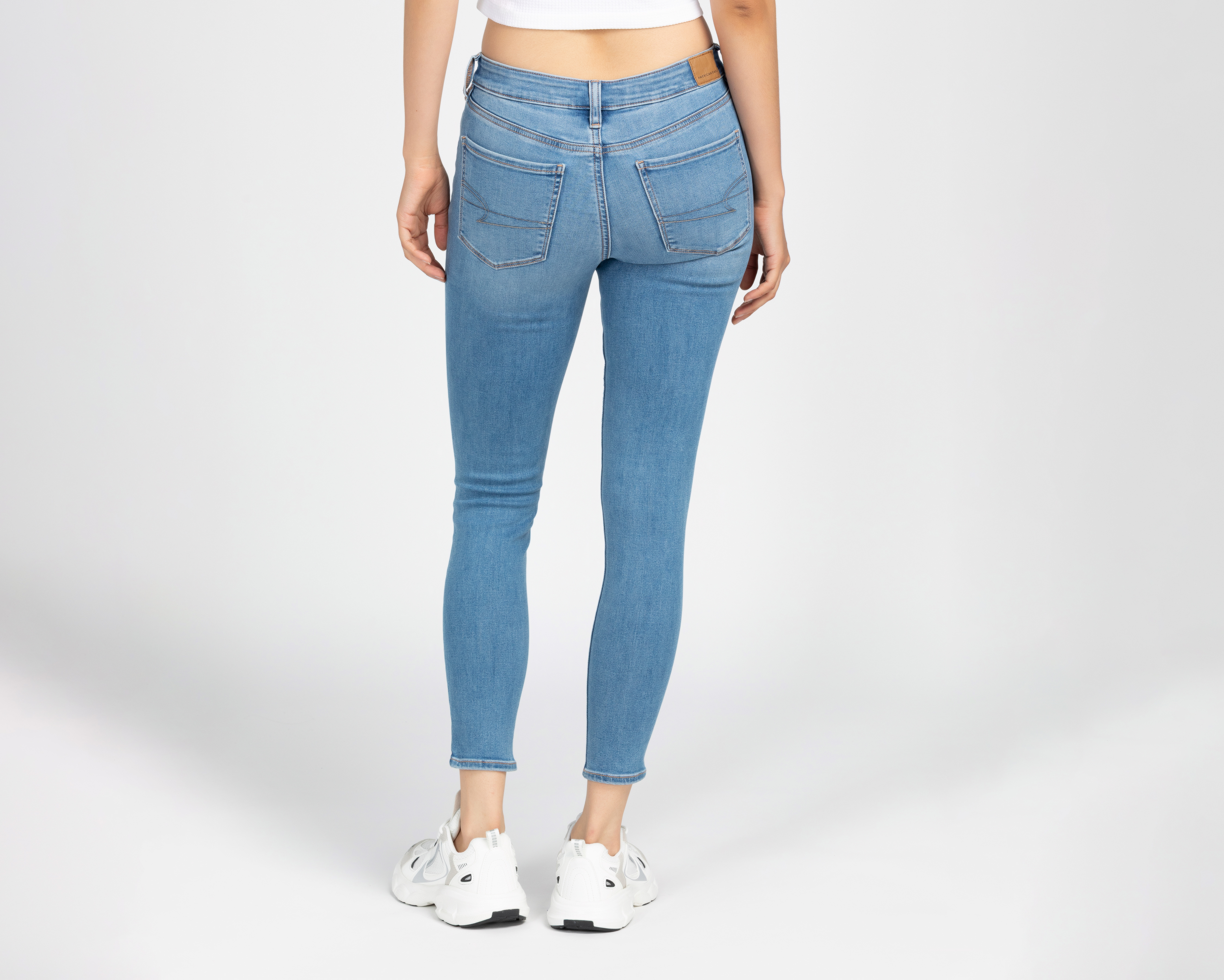 Foto 4 pulgar | Foto 3 | Jeggins Regular American Eagle para Mujer