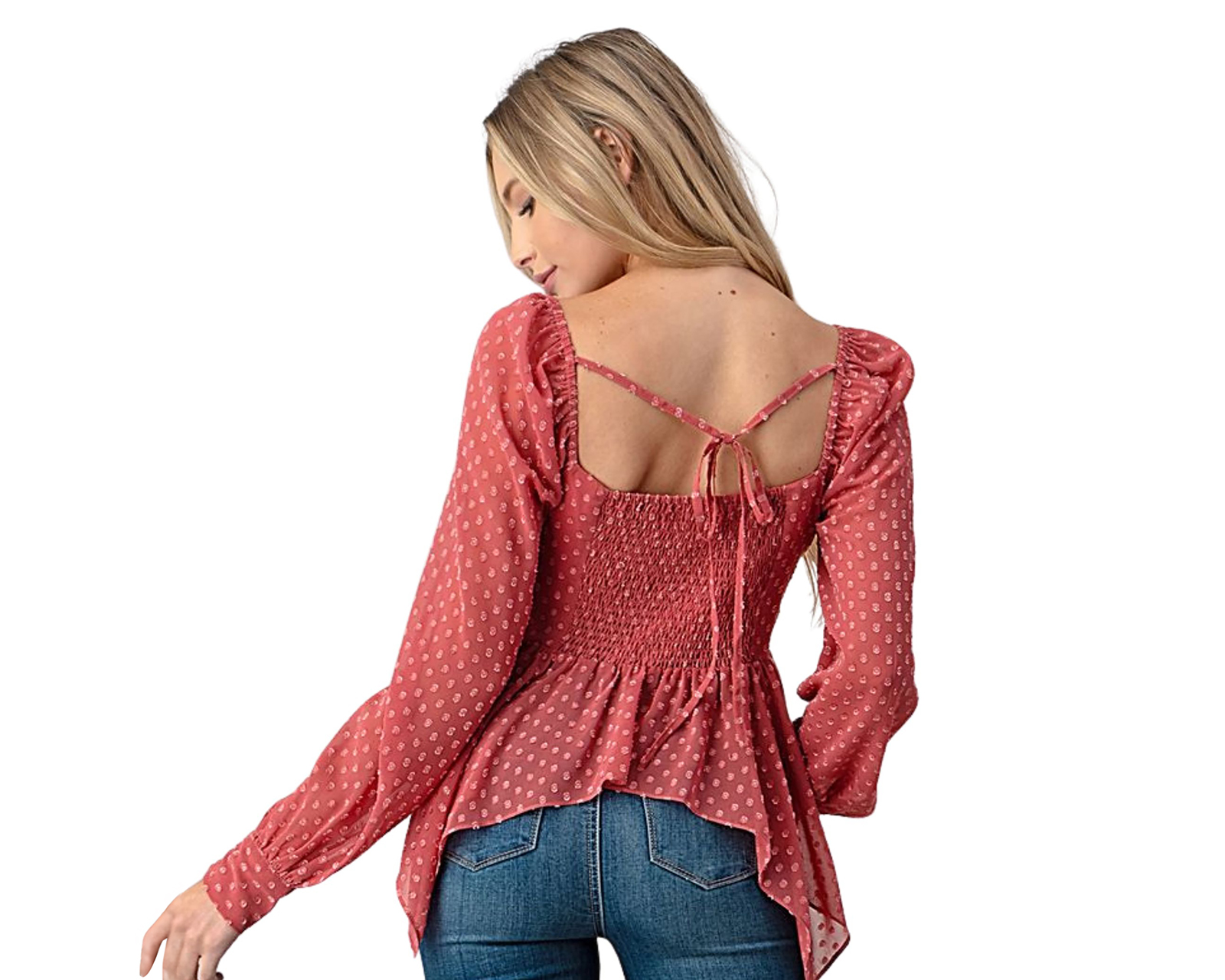 Foto 4 pulgar | Foto 3 | Blusa Manga Larga Minuet para Mujer