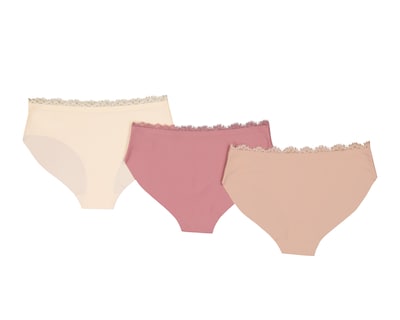 Foto 2 | Foto 2 | Pantaleta con Encaje Eva tu Estilo Íntimo para Mujer 3 Piezas