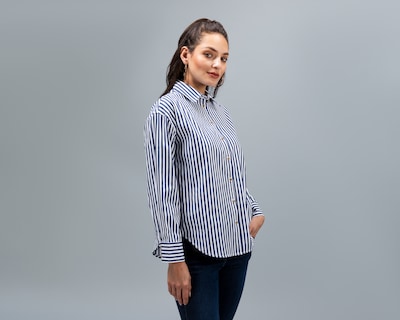 Foto 2 | Foto 2 | Blusa a Rayas Jennifer Lopez para Mujer