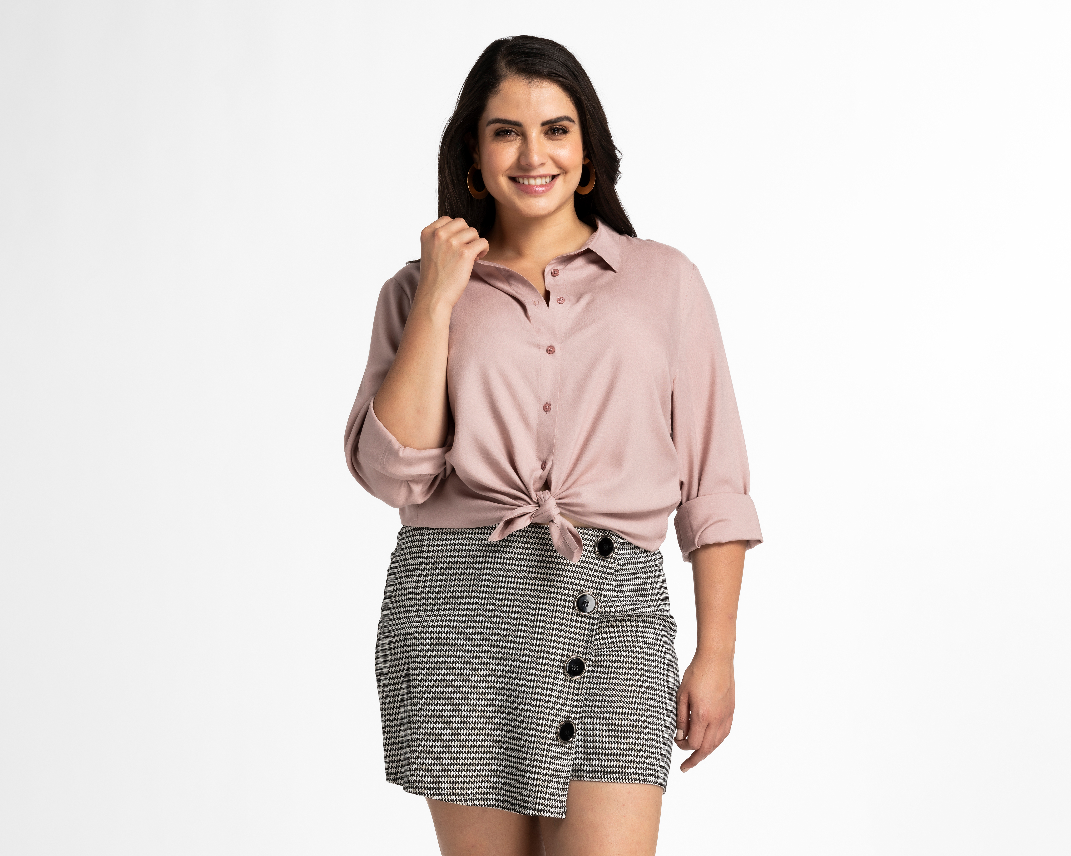 Foto 3 pulgar | Foto 4 | Blusa Refill Manga Larga con Botones