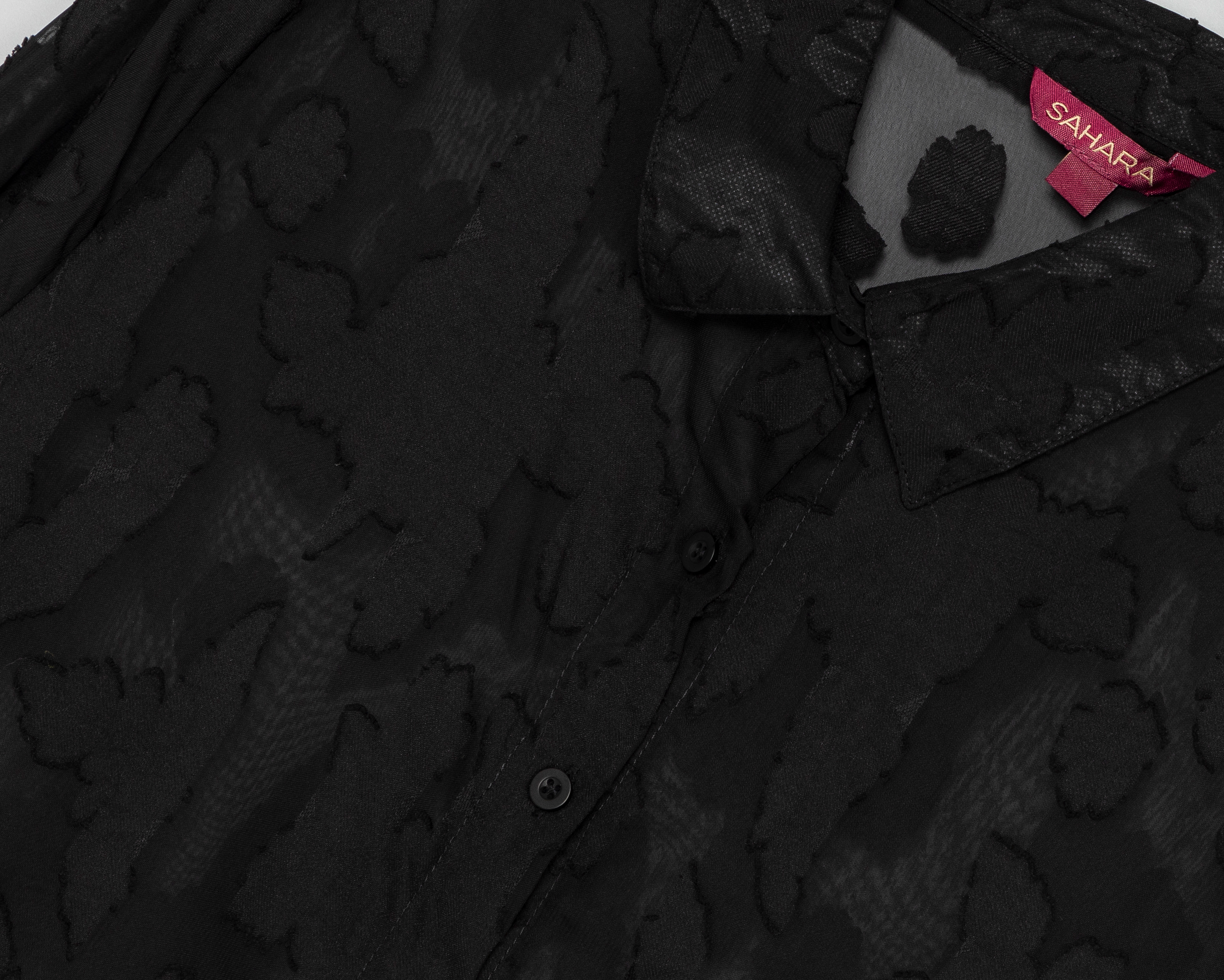 Foto 4 pulgar | Foto 3 | Blusa Manga Larga Sahara para Mujer