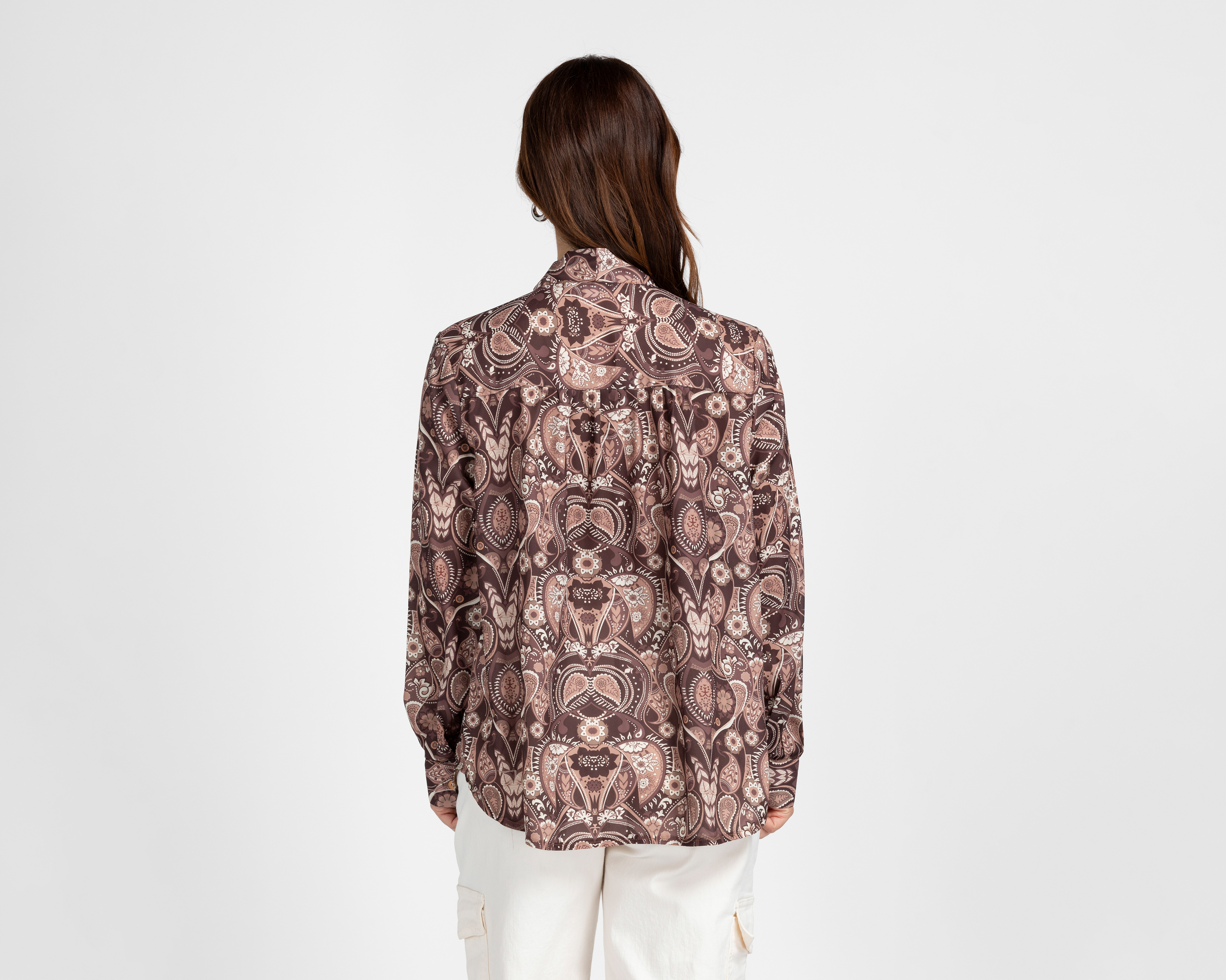 Foto 4 pulgar | Foto 3 | Blusa Manga Larga Lady Sun para Mujer