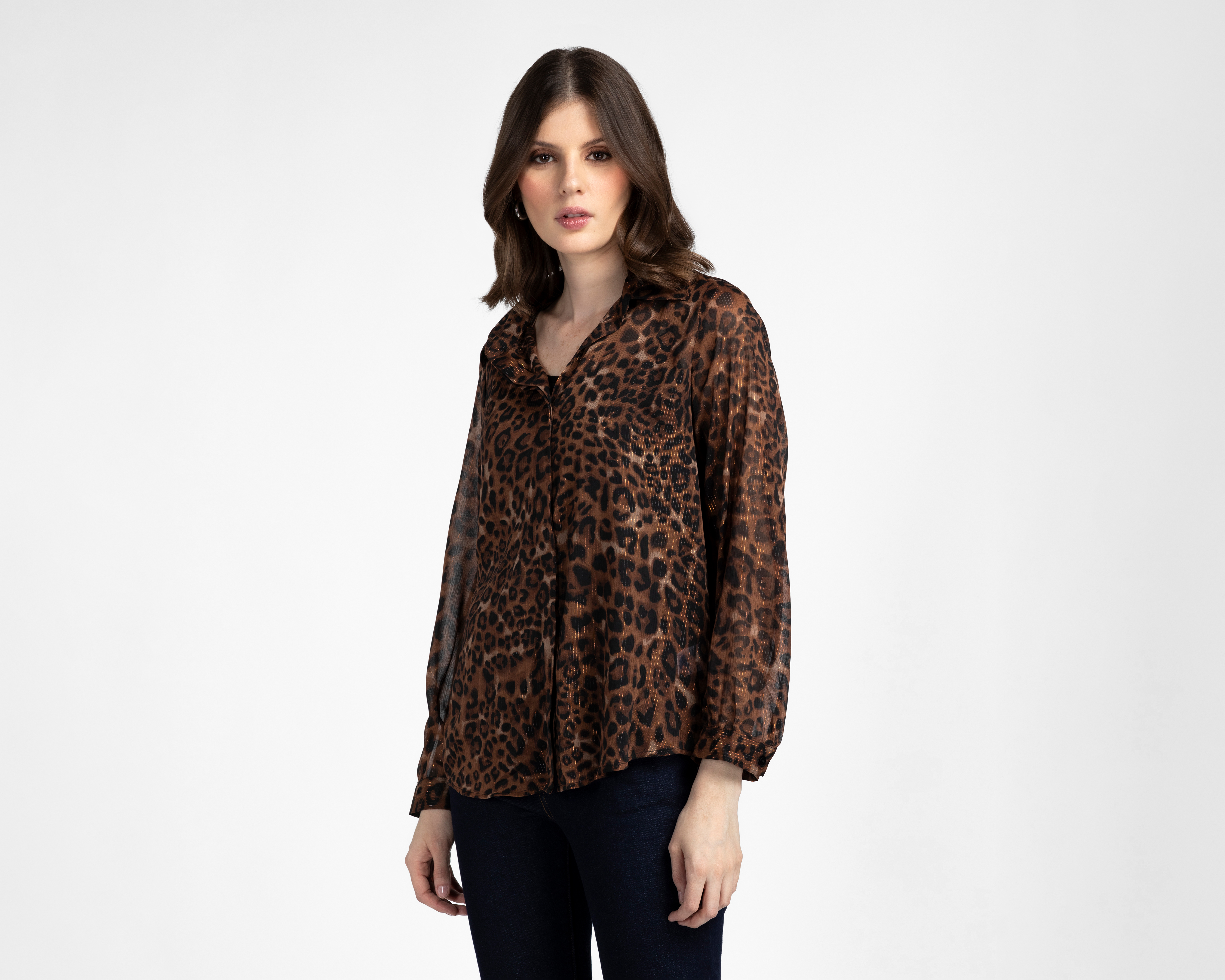 Blusa Manga Larga Sahara para Mujer