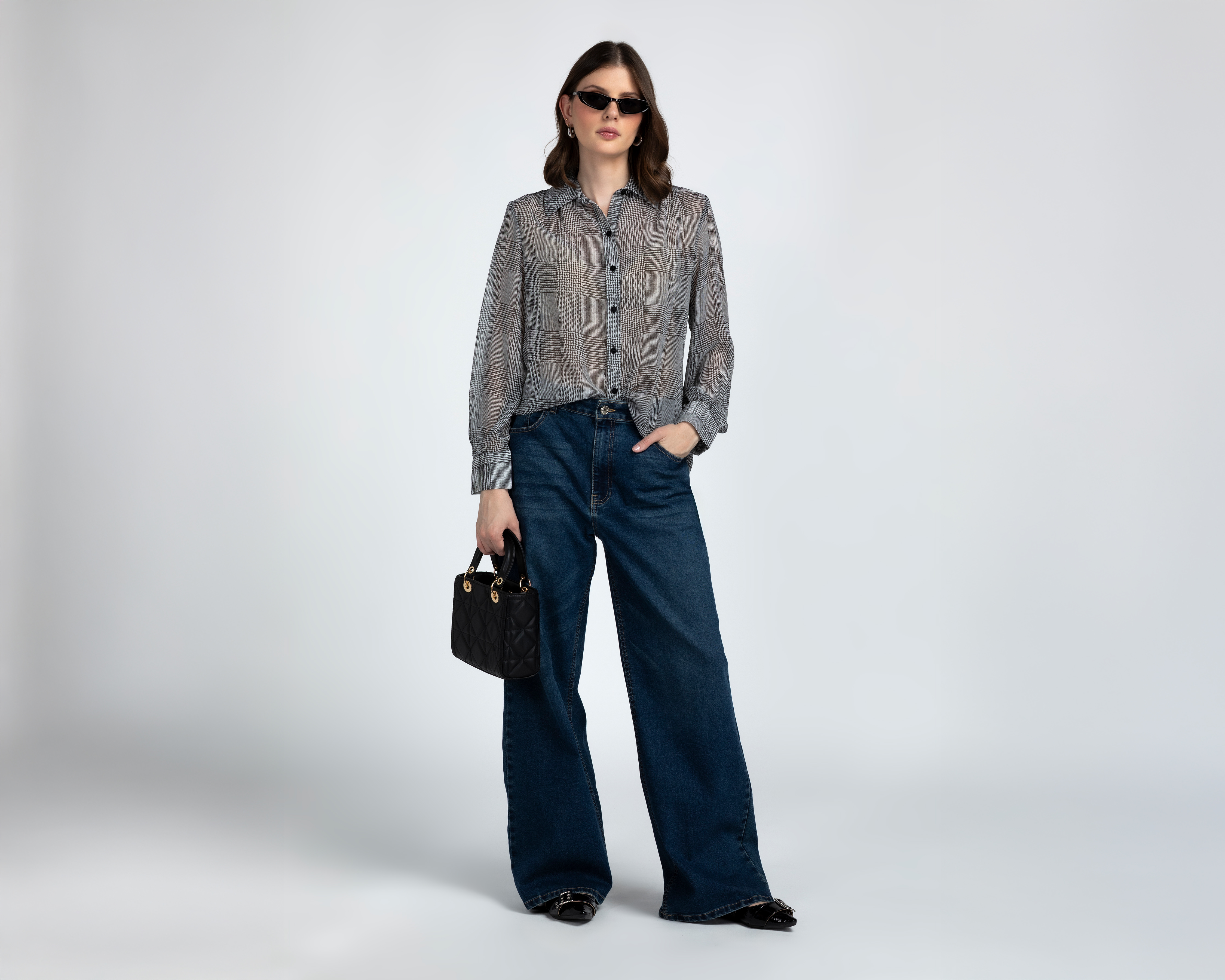 Foto 3 pulgar | Foto 2 | Blusa Manga Larga Sahara para Mujer