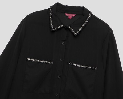 Foto 3 | Foto 3 | Blusa Negra Sahara para Mujer