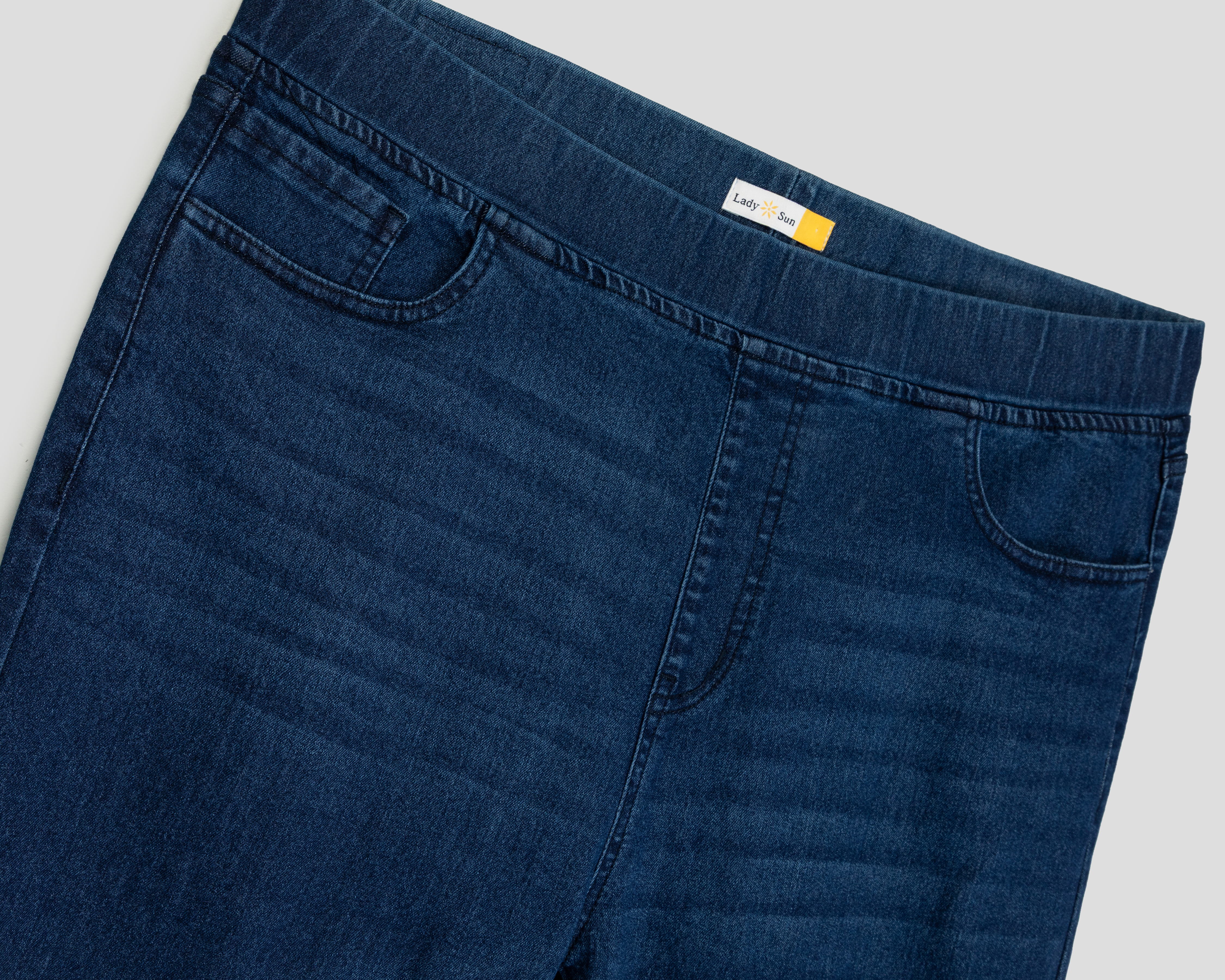 Foto 4 pulgar | Foto 3 | Jeans Recto Lady Sun para Mujer