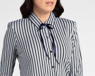 Foto 4 | Foto 4 | Blusa Paloma Estampado a Rayas con Botones