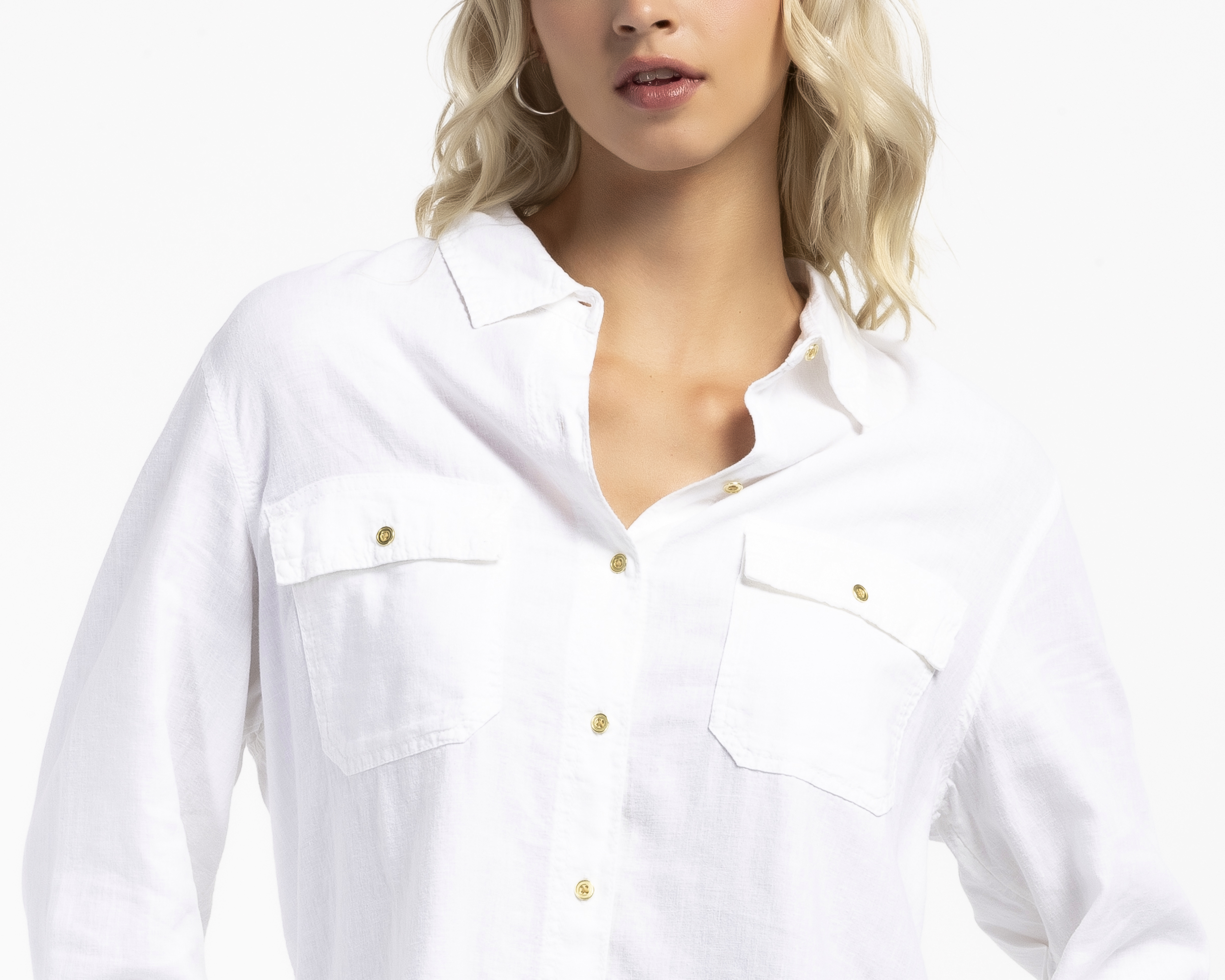 Foto 5 pulgar | Foto 4 | Blusa Manga Larga American Eagle para Mujer