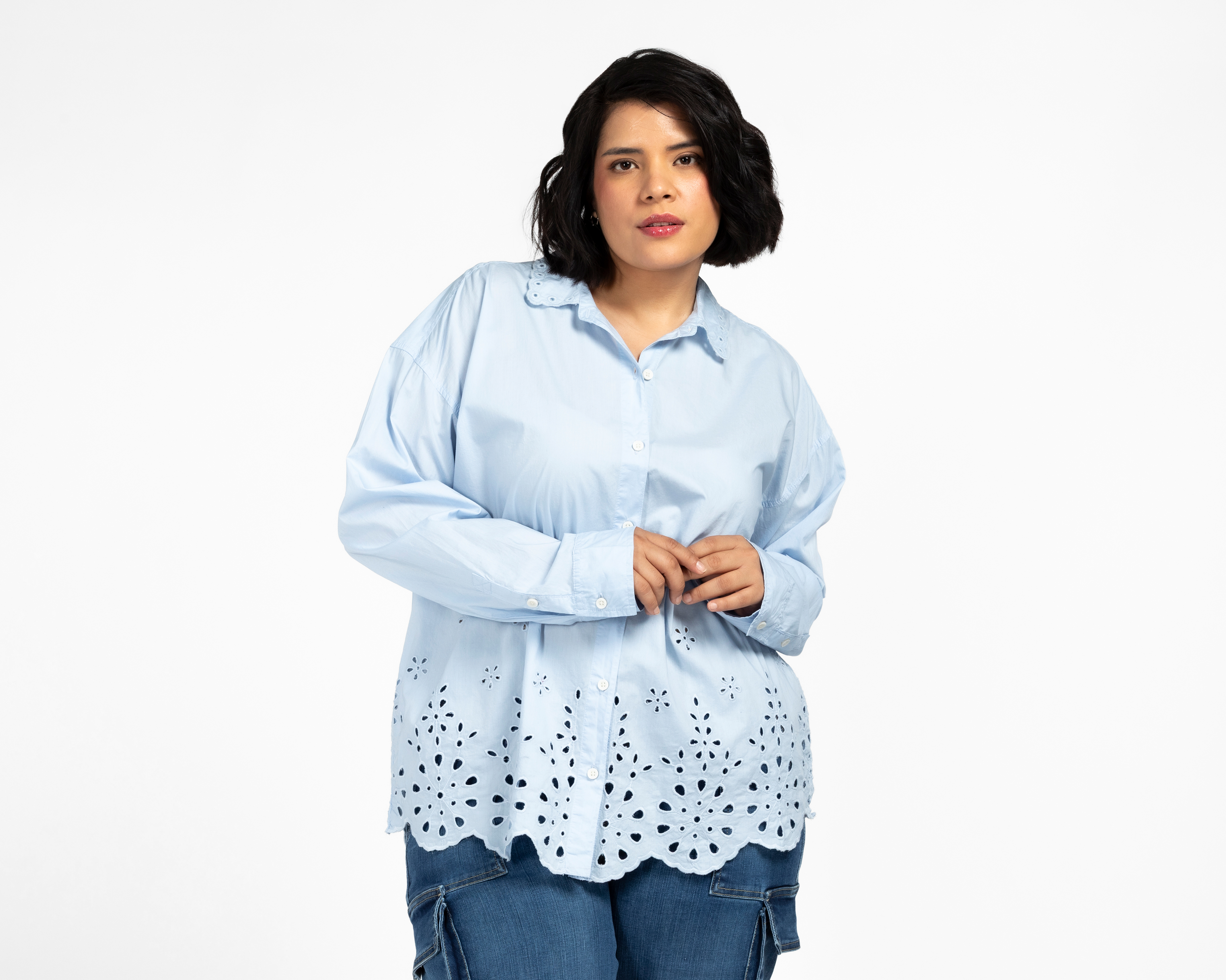 Blusa Bordada American Eagle para Mujer