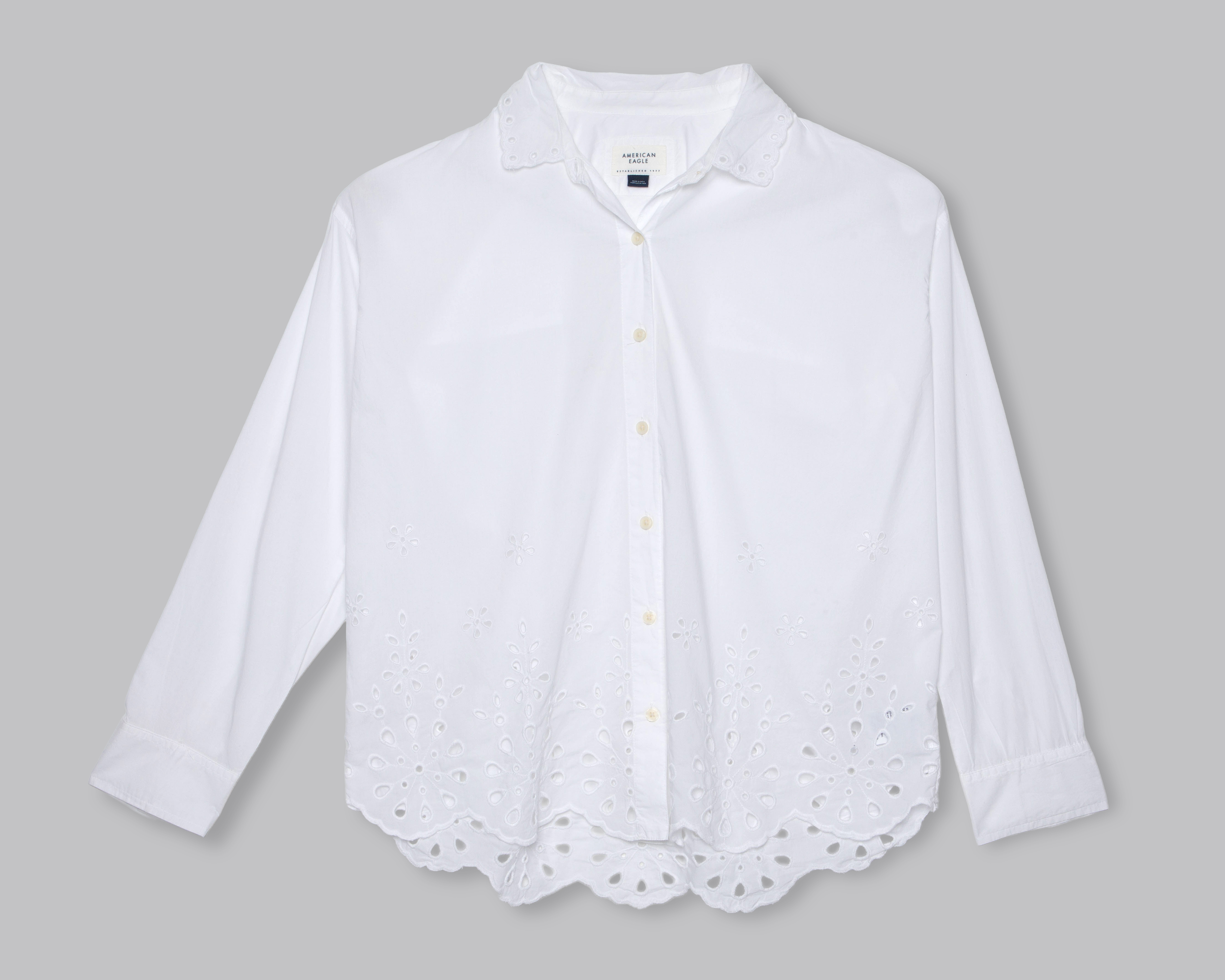 Blusa Bordada American Eagle para Mujer