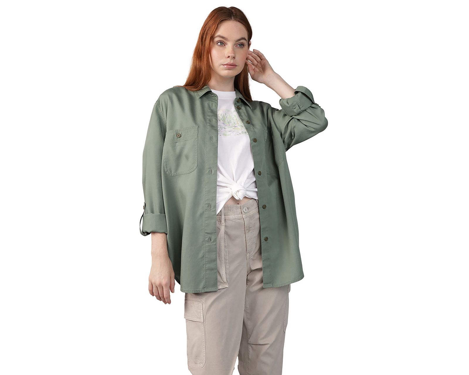 Blusa Manga Larga American Eagle Juvenil