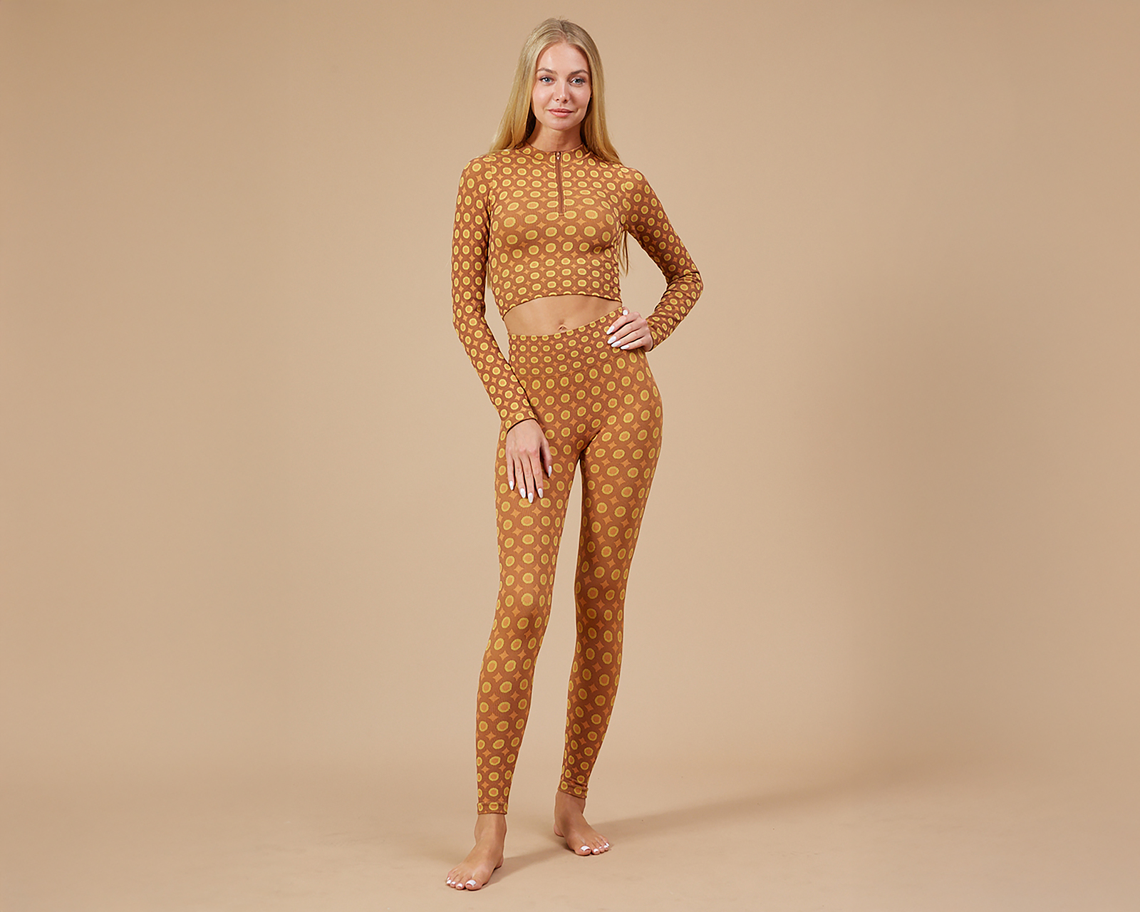 Foto 1 | Foto 1 | Conjunto Deportivo de Top y Leggings Sportline para Mujer