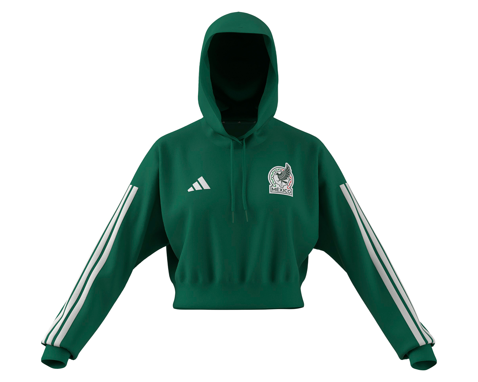 Foto 2 pulgar | Foto 1 | Sudadera Adidas Selección Nacional de México para Mujer