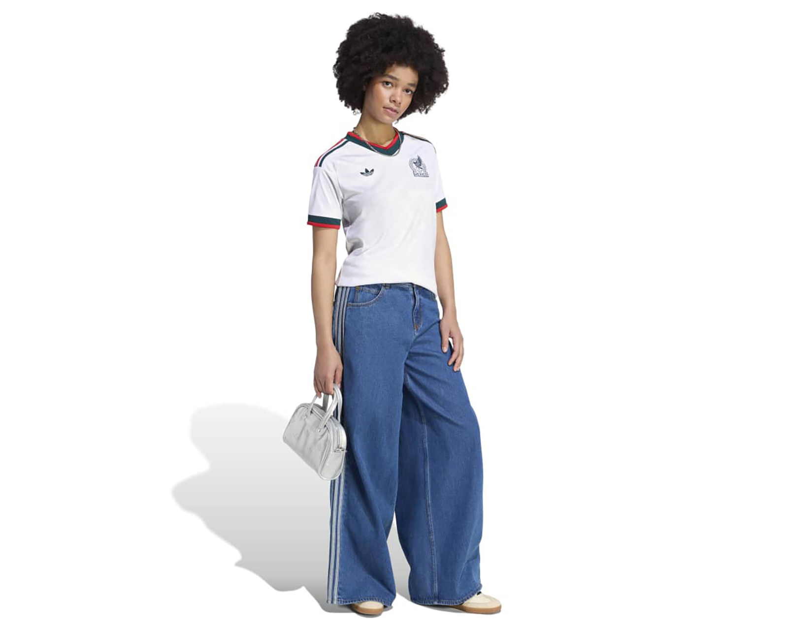 Foto 3 pulgar | Foto 2 | Jersey Adidas Selección Nacional de México Visitante 2026 para Mujer