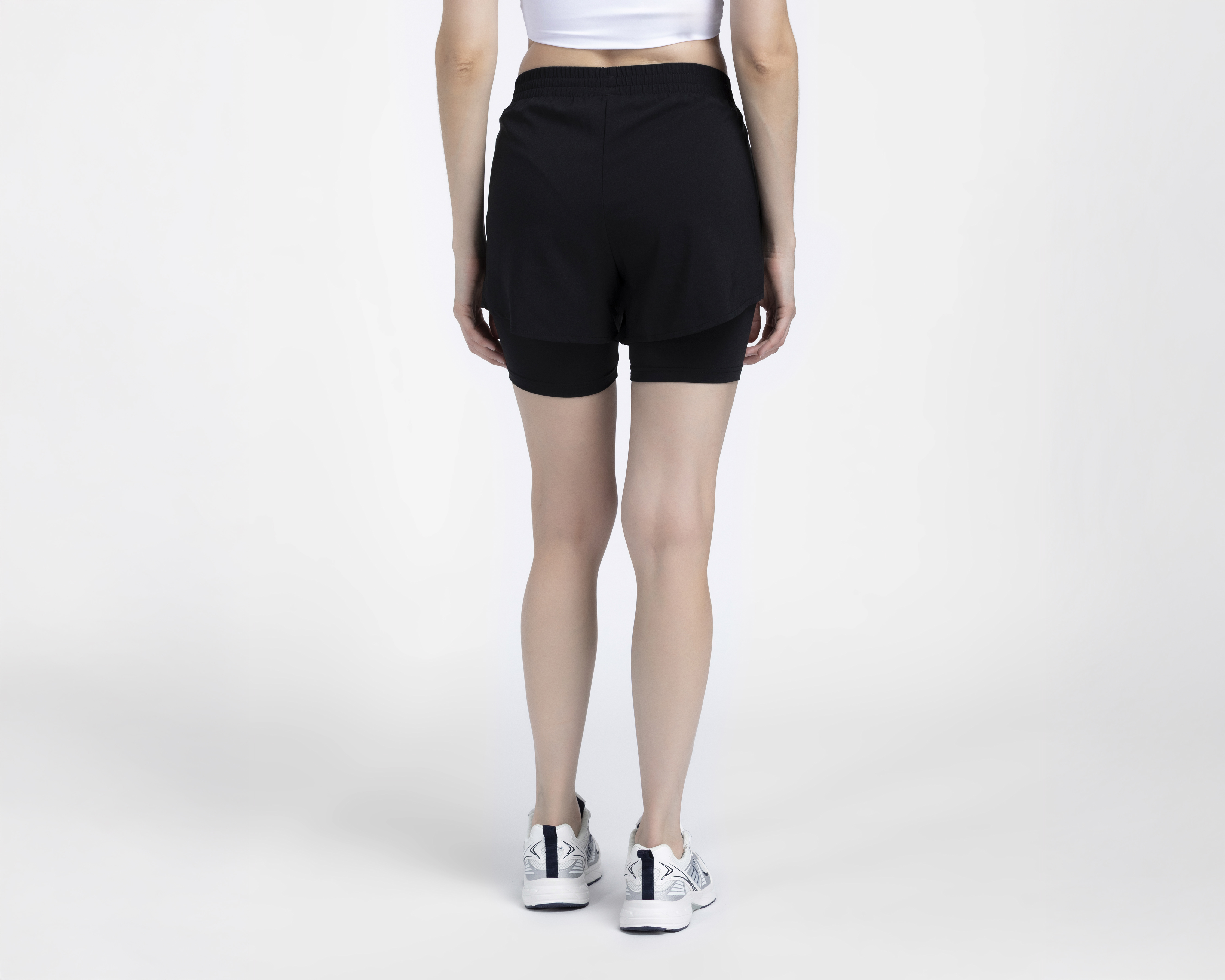 Foto 4 pulgar | Foto 3 | Short para Entrenamiento Adidas Minimal 2 en 1 Aeroready para Mujer