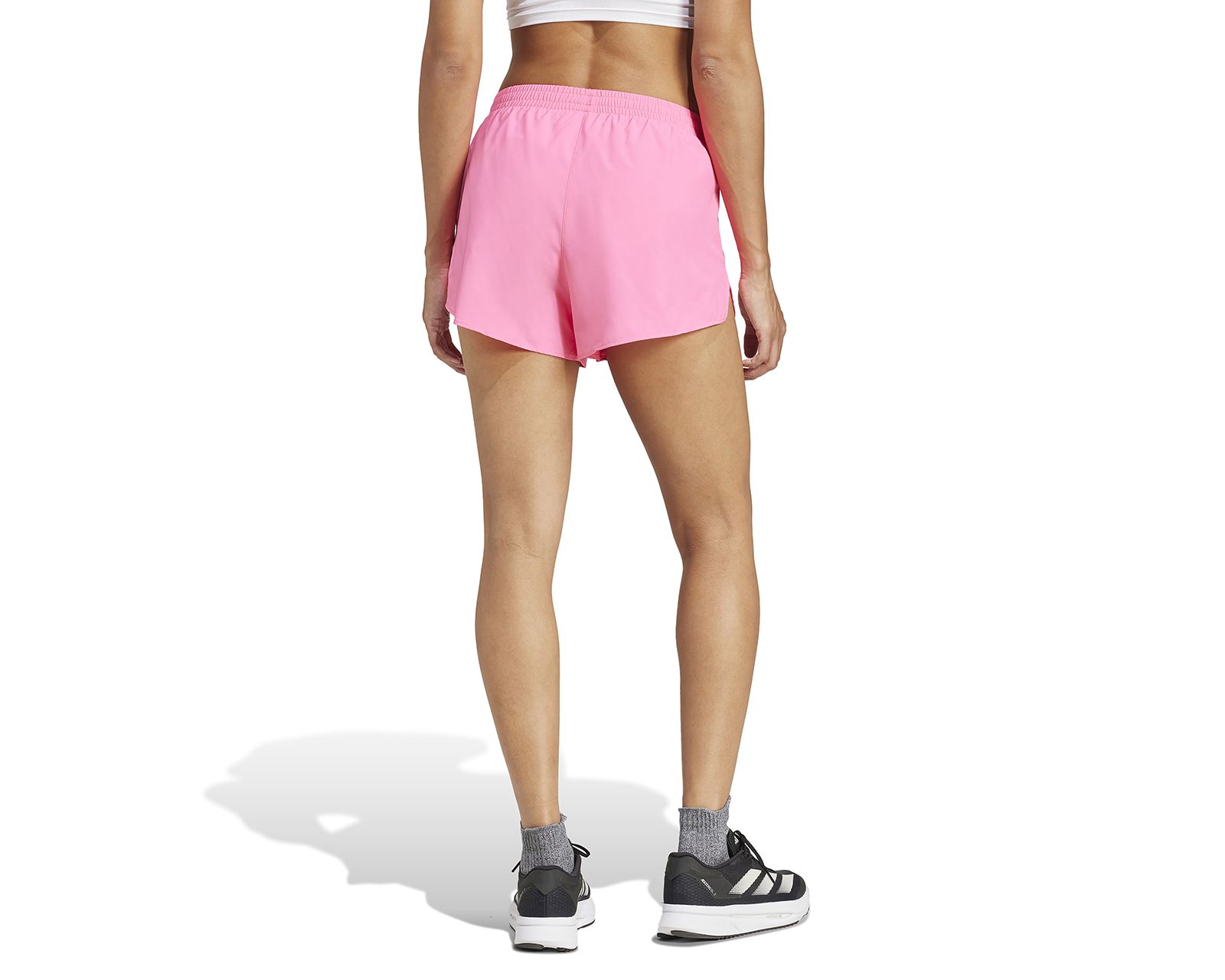 Foto 3 pulgar | Foto 2 | Short para Correr Adidas Adizero Essentials Aeroready para Mujer