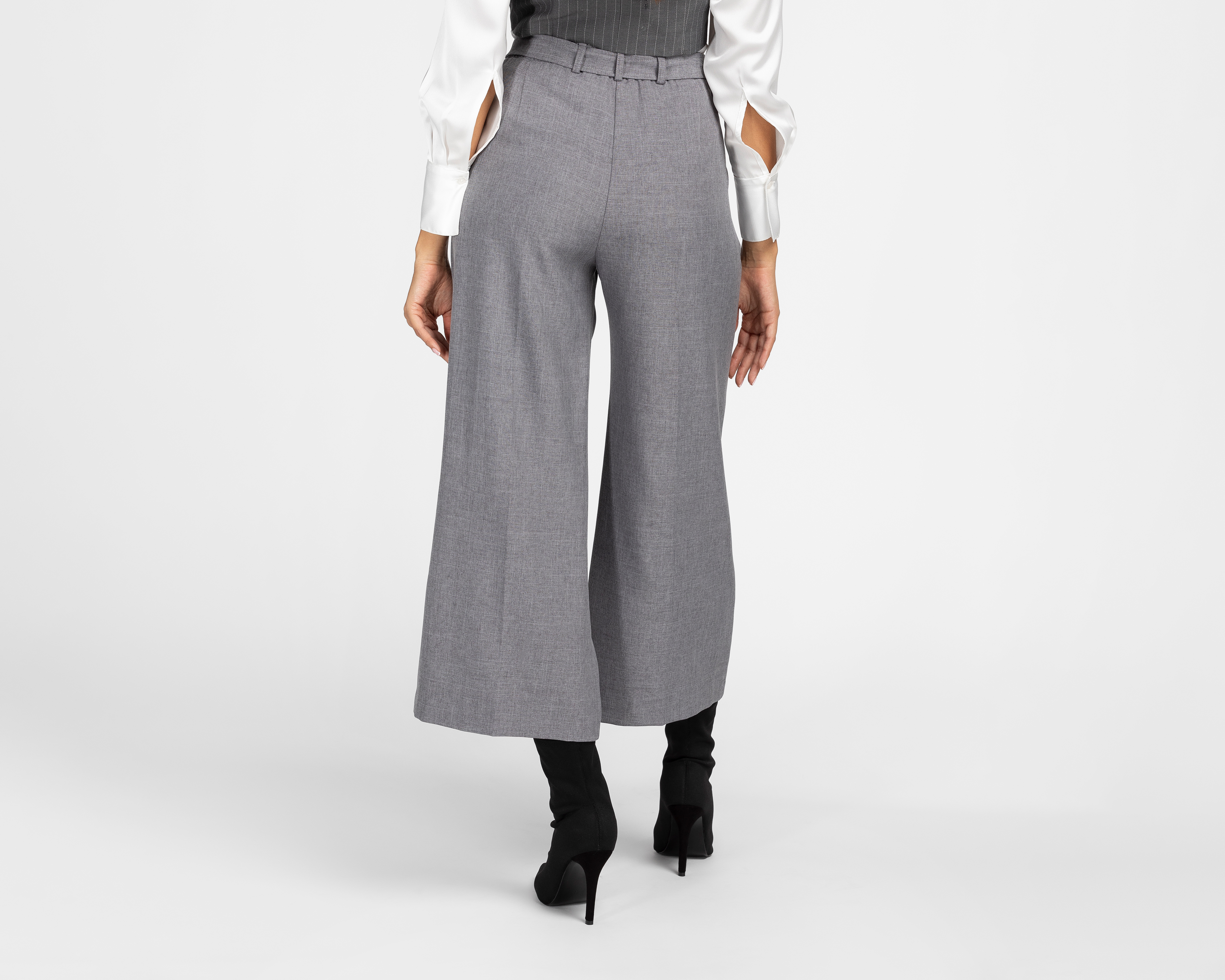 Foto 4 pulgar | Foto 3 | Pantalón de Vestir Sahara con Cinturón para Mujer