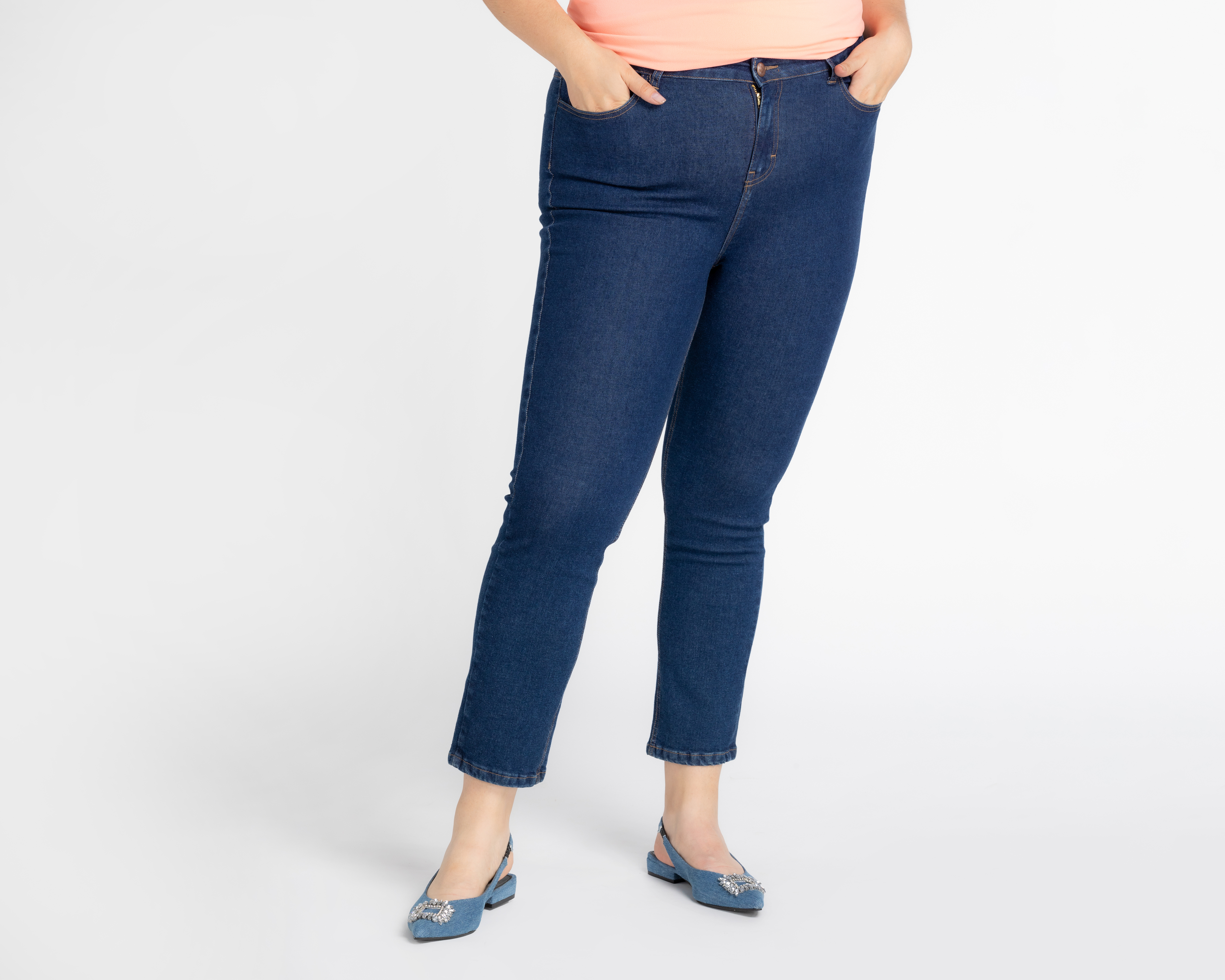 Jeans Lucky Star Slim Azul