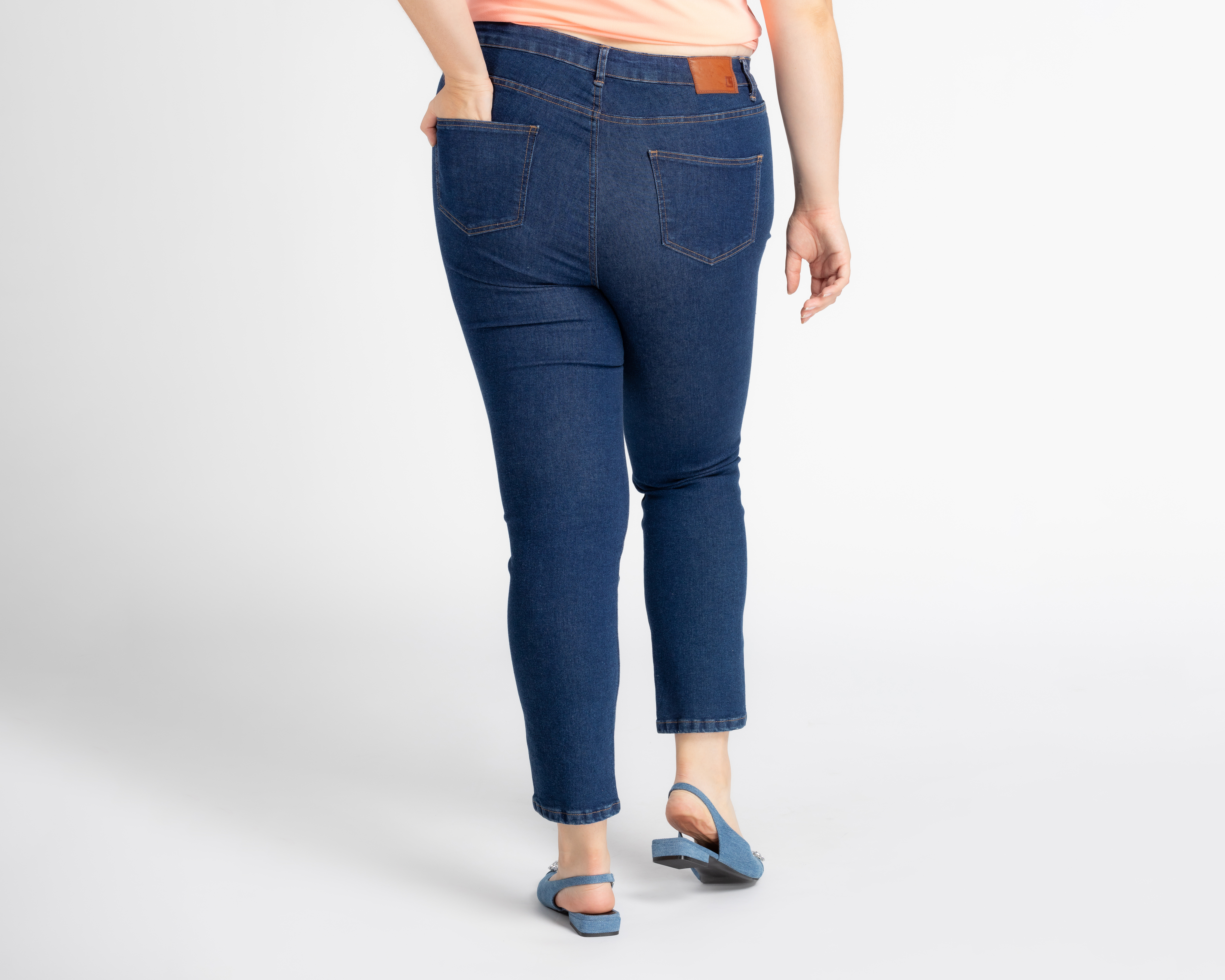 Foto 4 pulgar | Foto 3 | Jeans Lucky Star Slim Azul