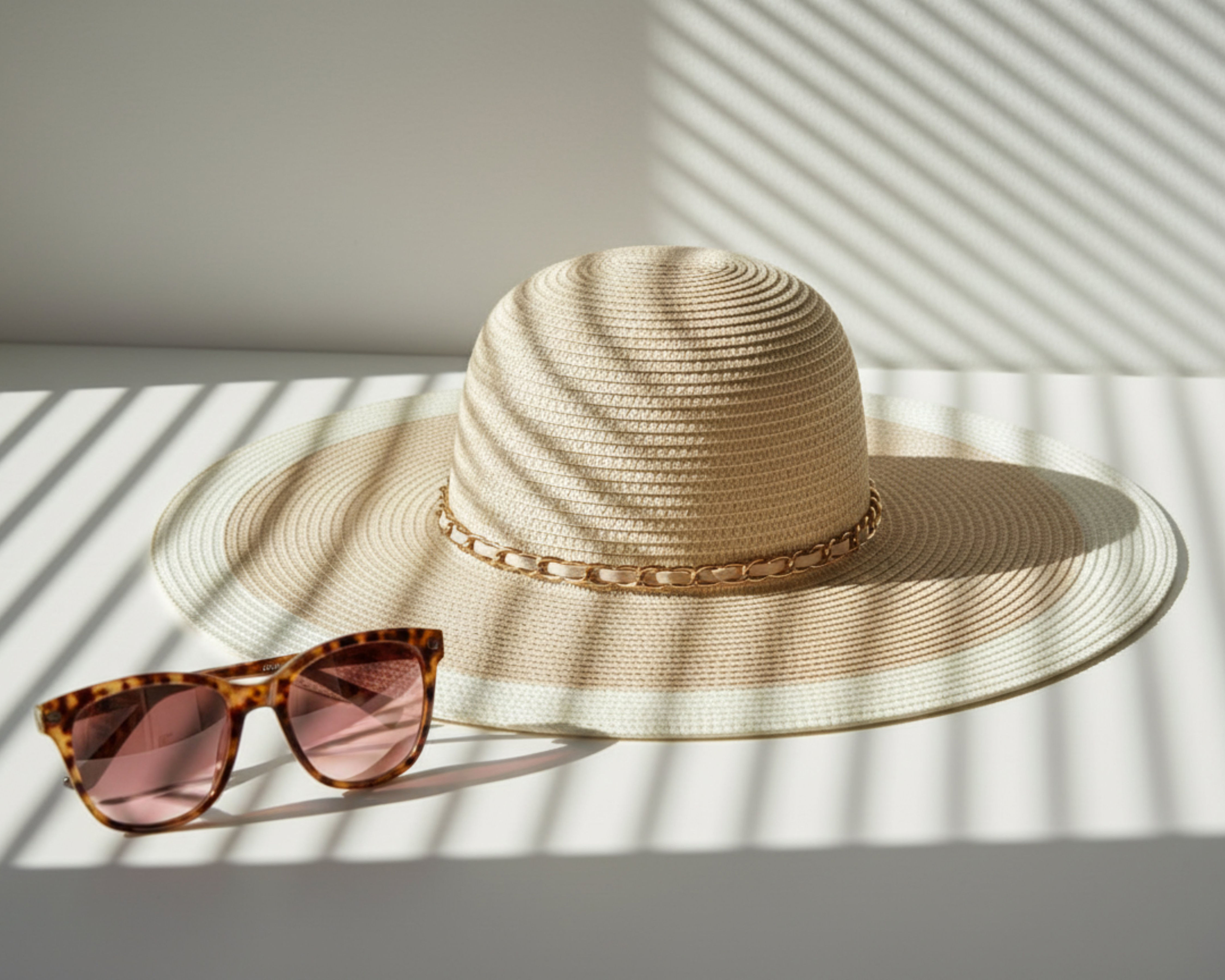 Foto 5 | Foto 5 | Sombrero para Playa Sahara con Cadena