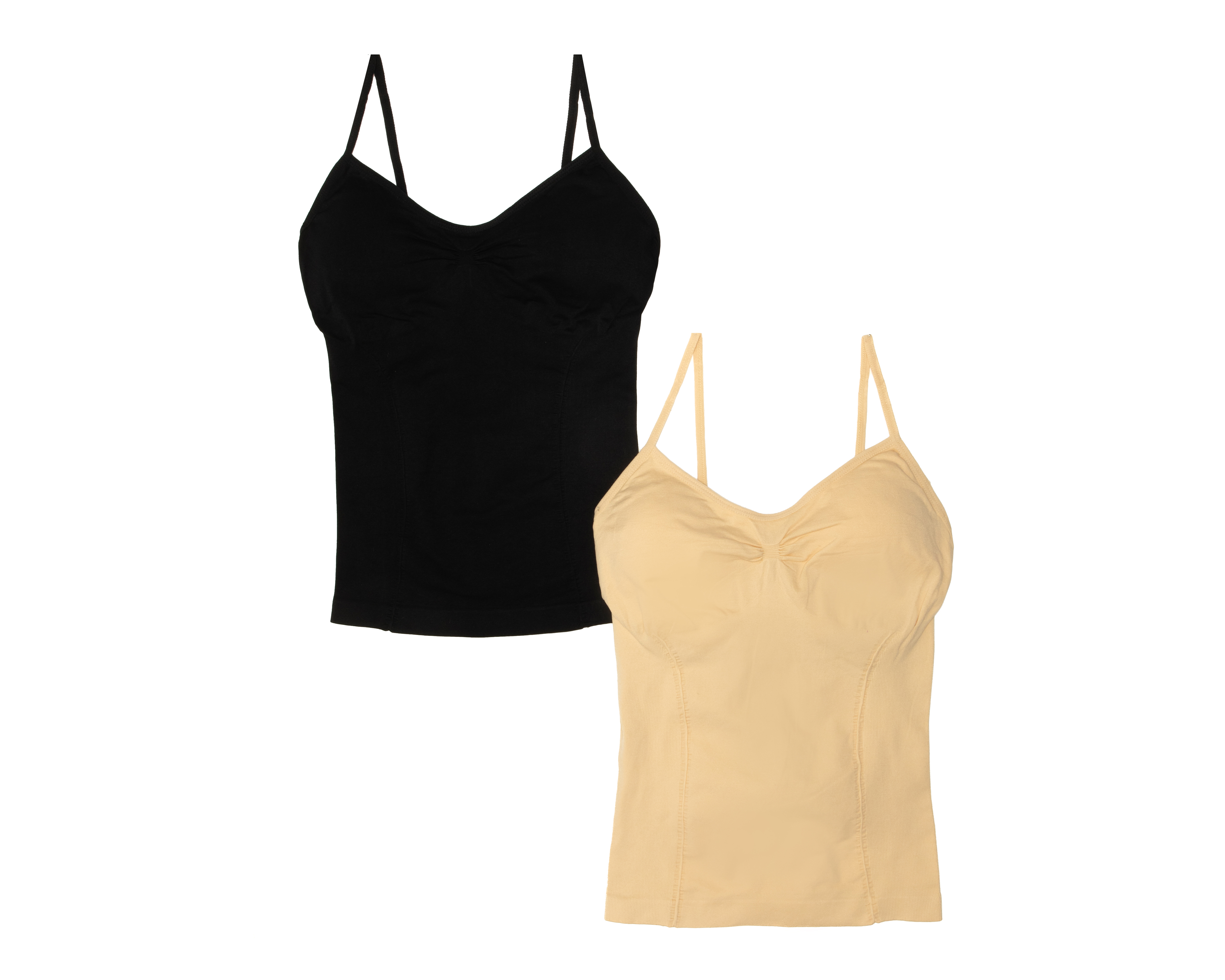 Foto 2 pulgar | Foto 1 | Camiseta Interior Beauty Secret para Mujer 2 Piezas