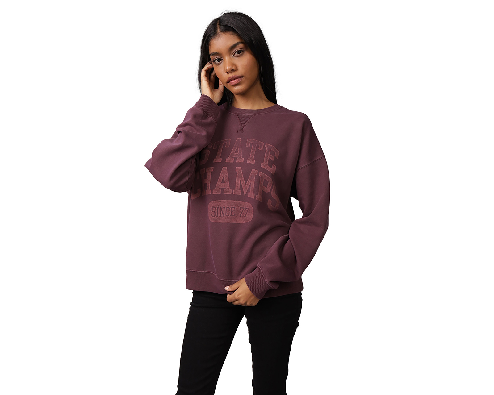 Foto 1 | Foto 1 | Sudadera Estampada American Eagle para Mujer