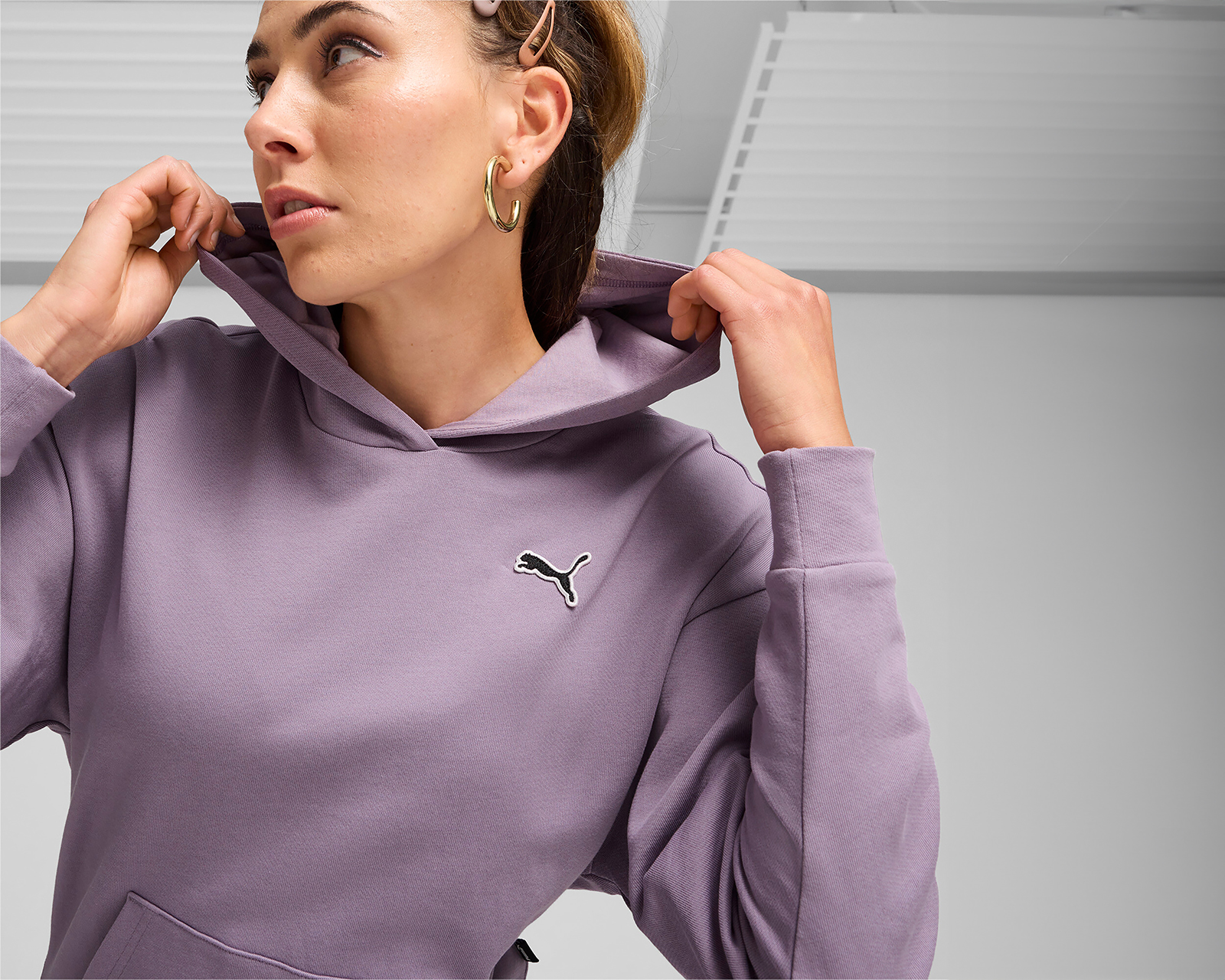 Foto 8 pulgar | Foto 7 | Sudadera Puma para Mujer