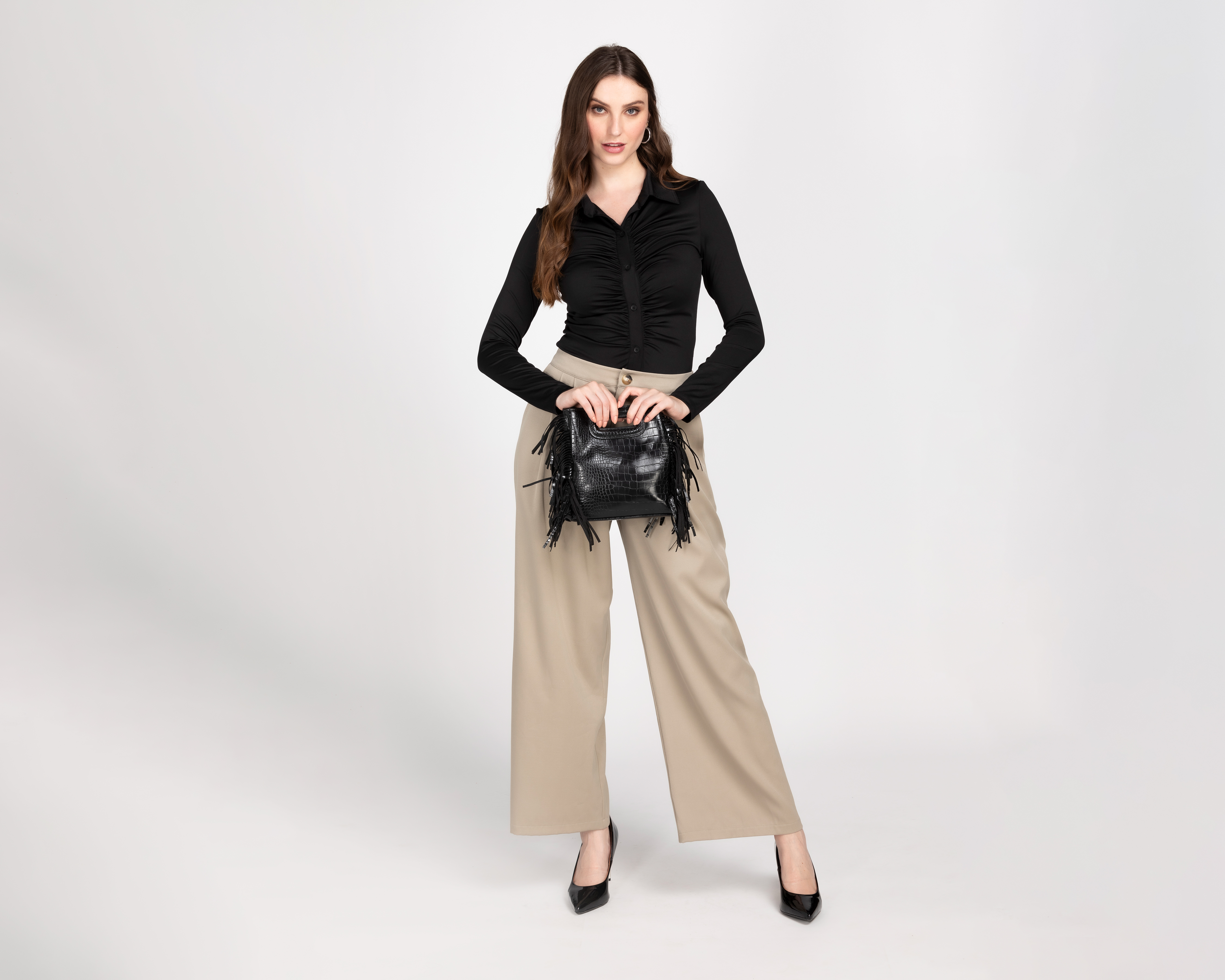 Foto 3 pulgar | Foto 2 | Pantiblusa Jennifer Lopez Manga Larga