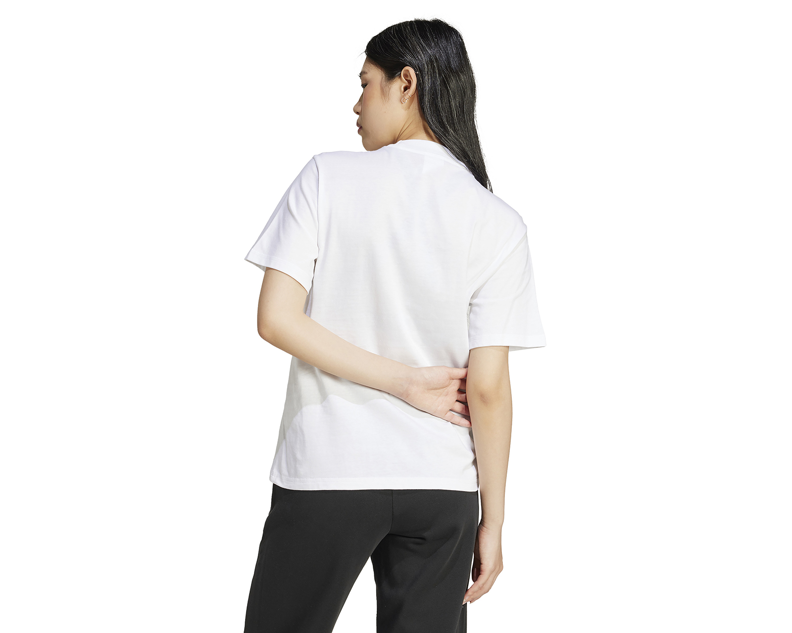 Foto 4 pulgar | Foto 3 | Playera para Entrenamiento Adidas Essentials Big Logo Cotton para Mujer