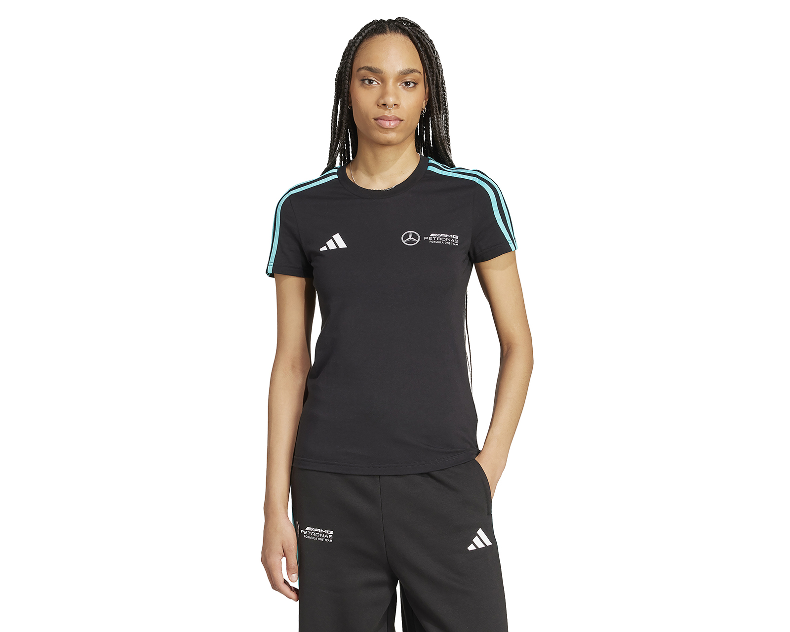 Playera AMG Petronas Formula One Team DNA Adidas para Mujer